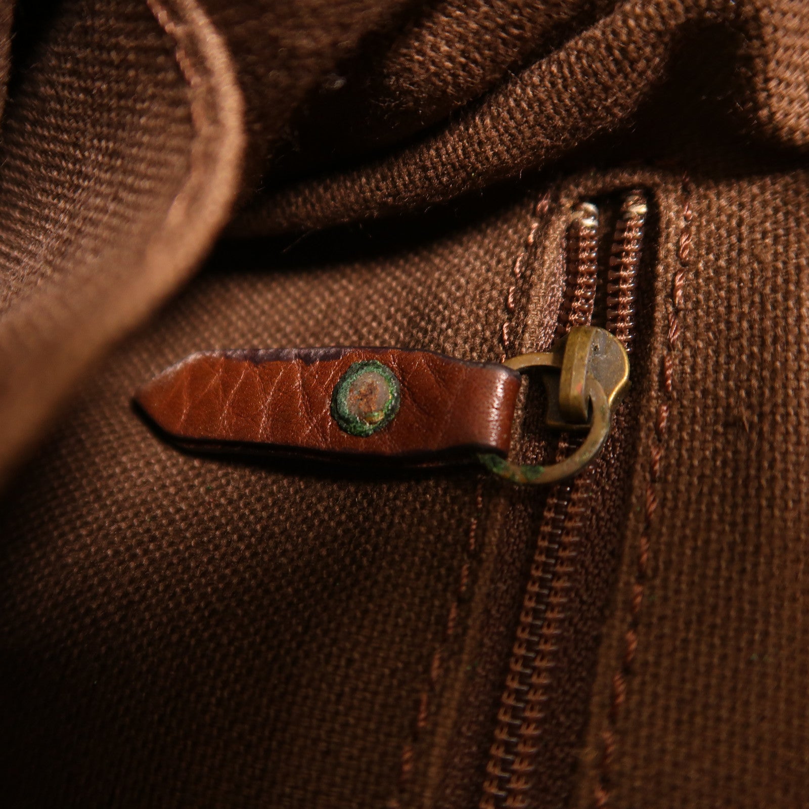 BURBERRY GHW Shoulder Bag Canvas Brown