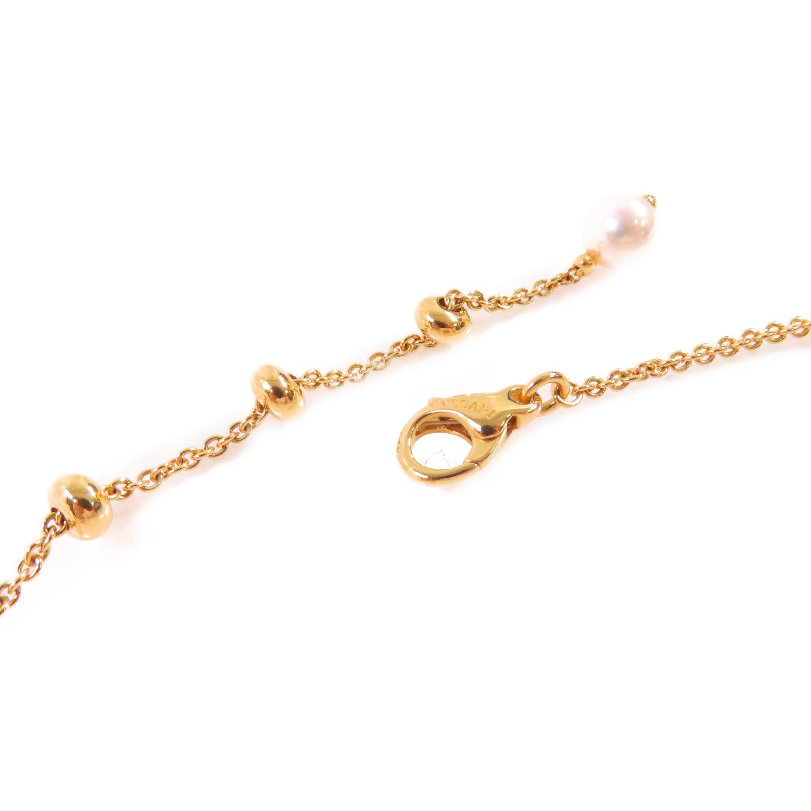 BVLGARI 18K黃金/鑽石/彩色寶石Allegra Necklace項鍊