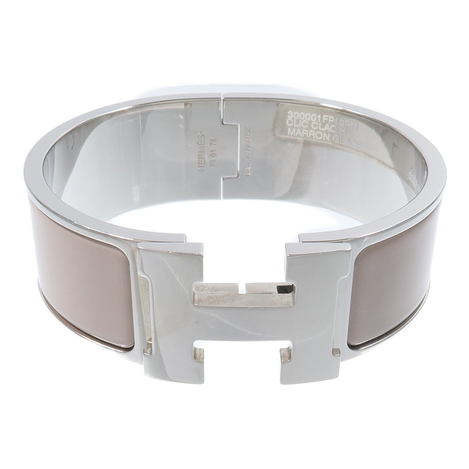 HERMES 金屬/琺瑯Clic Clac H Bracelet手鐲