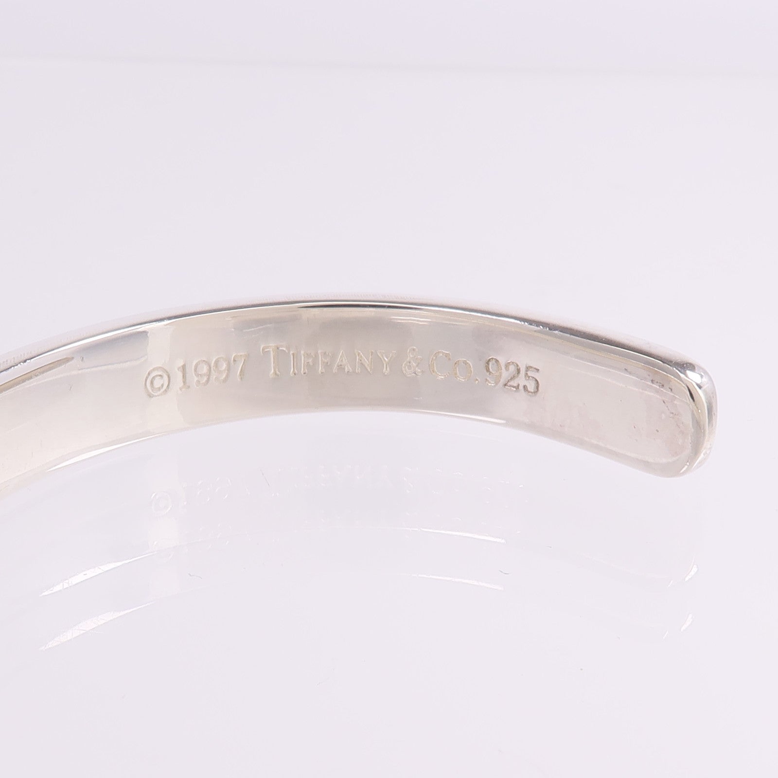TIFFANY＆CO 925純銀Open Bracelet/Bangle手鐲