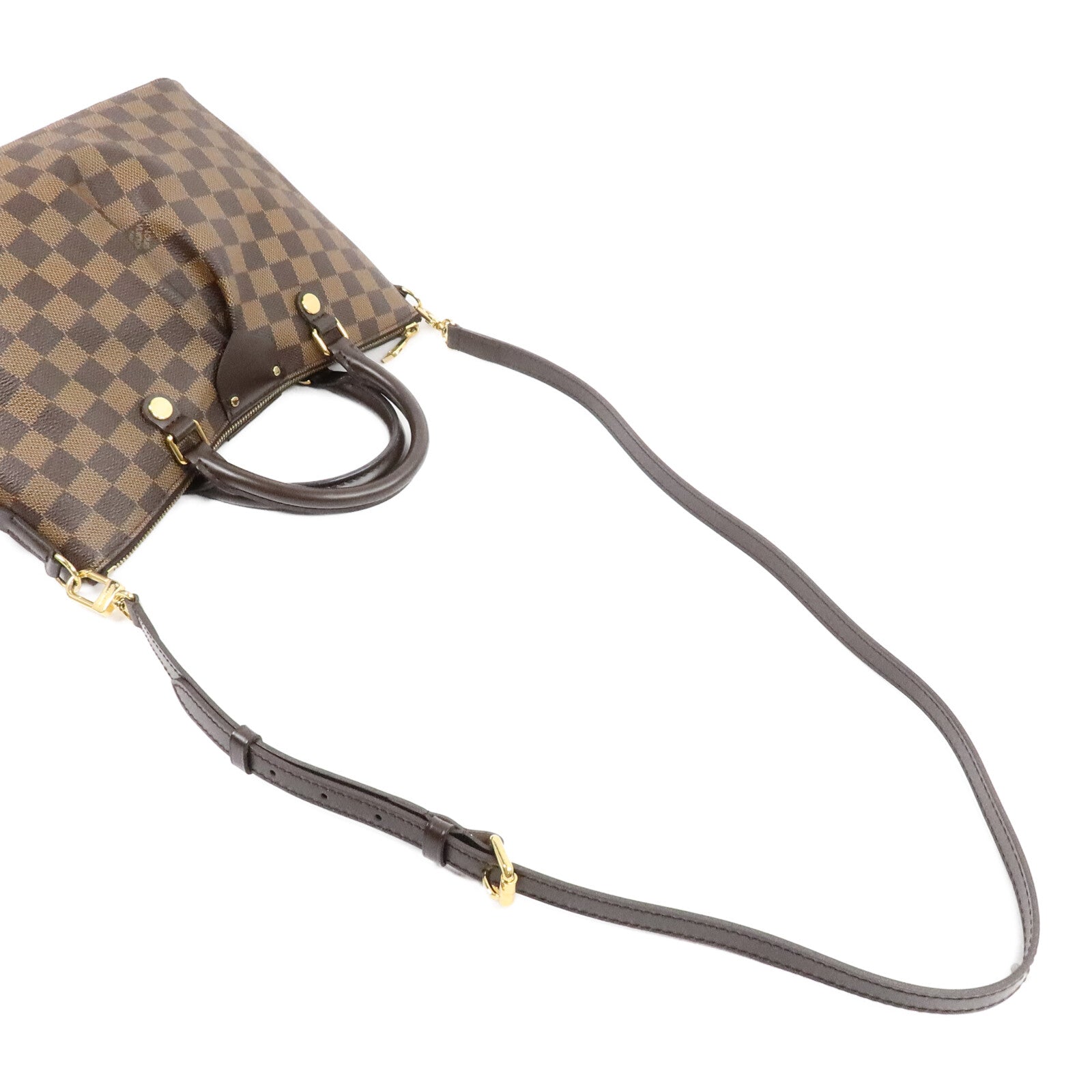LOUIS VUITTON Damier Siena PM手挽肩背兩用袋