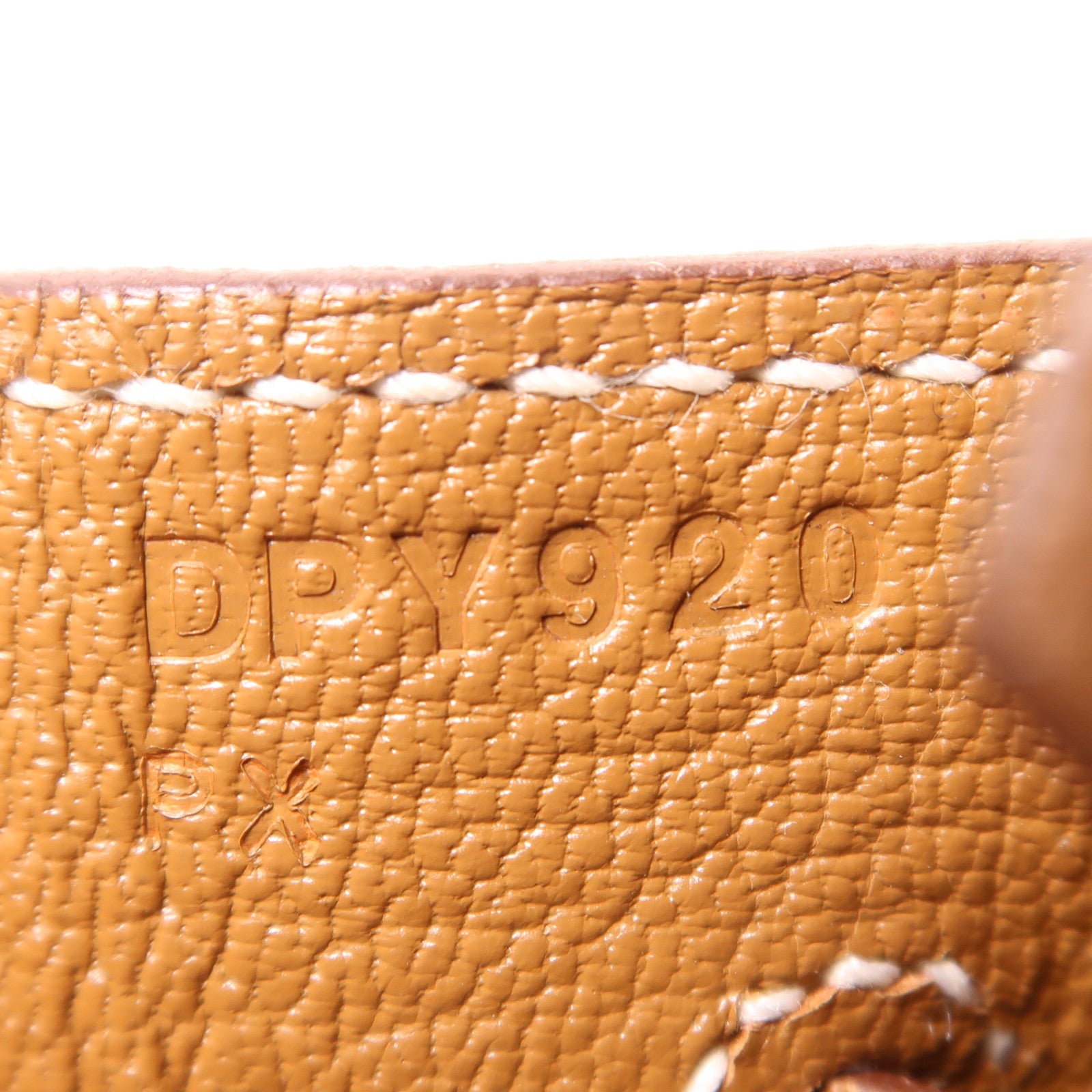 HERMES Togo皮革Birkin 25銀扣手挽袋Gold