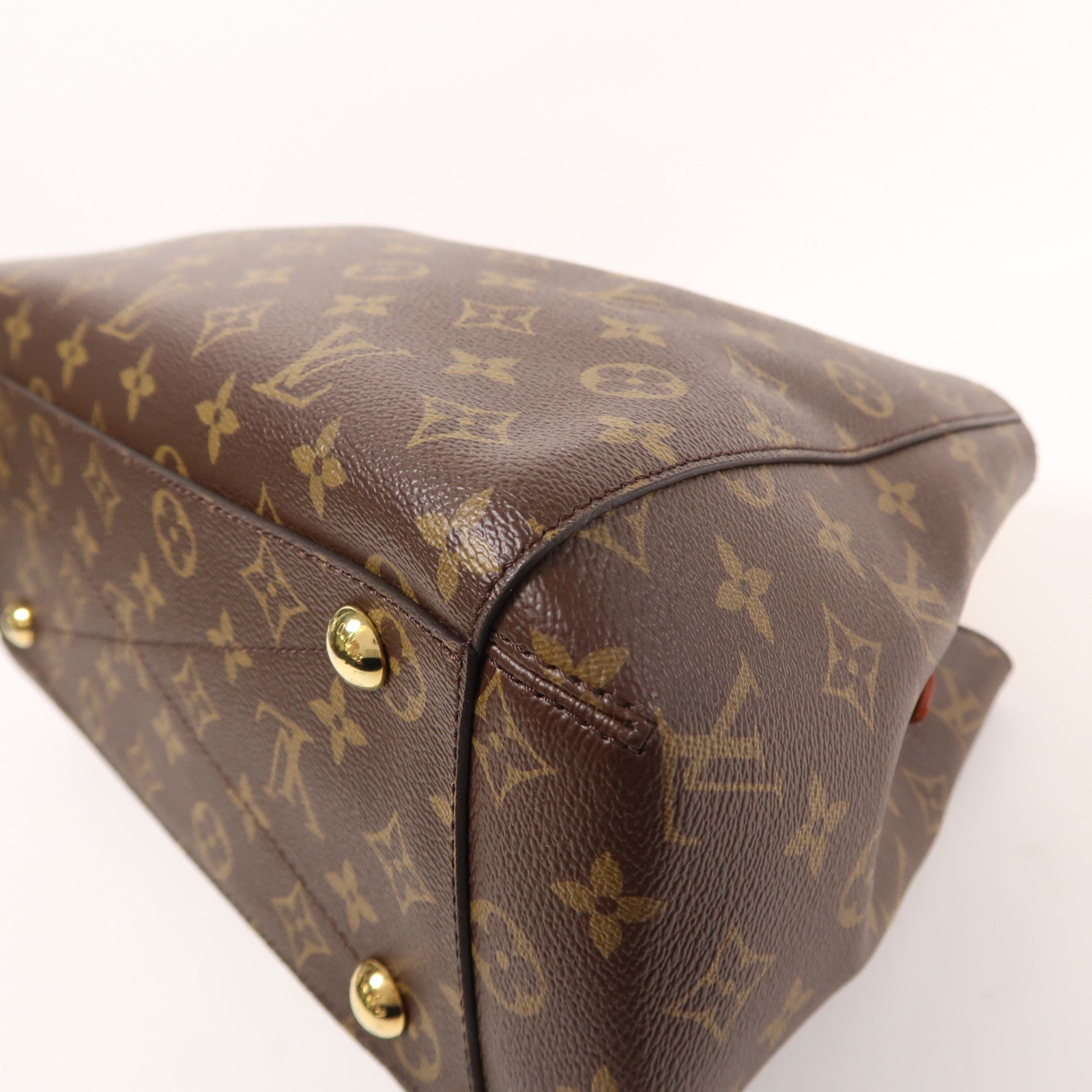 LOUIS VUITTON LV GHW Montaigne MM 2way Shoulder Handbag M41056 Monogram Brown