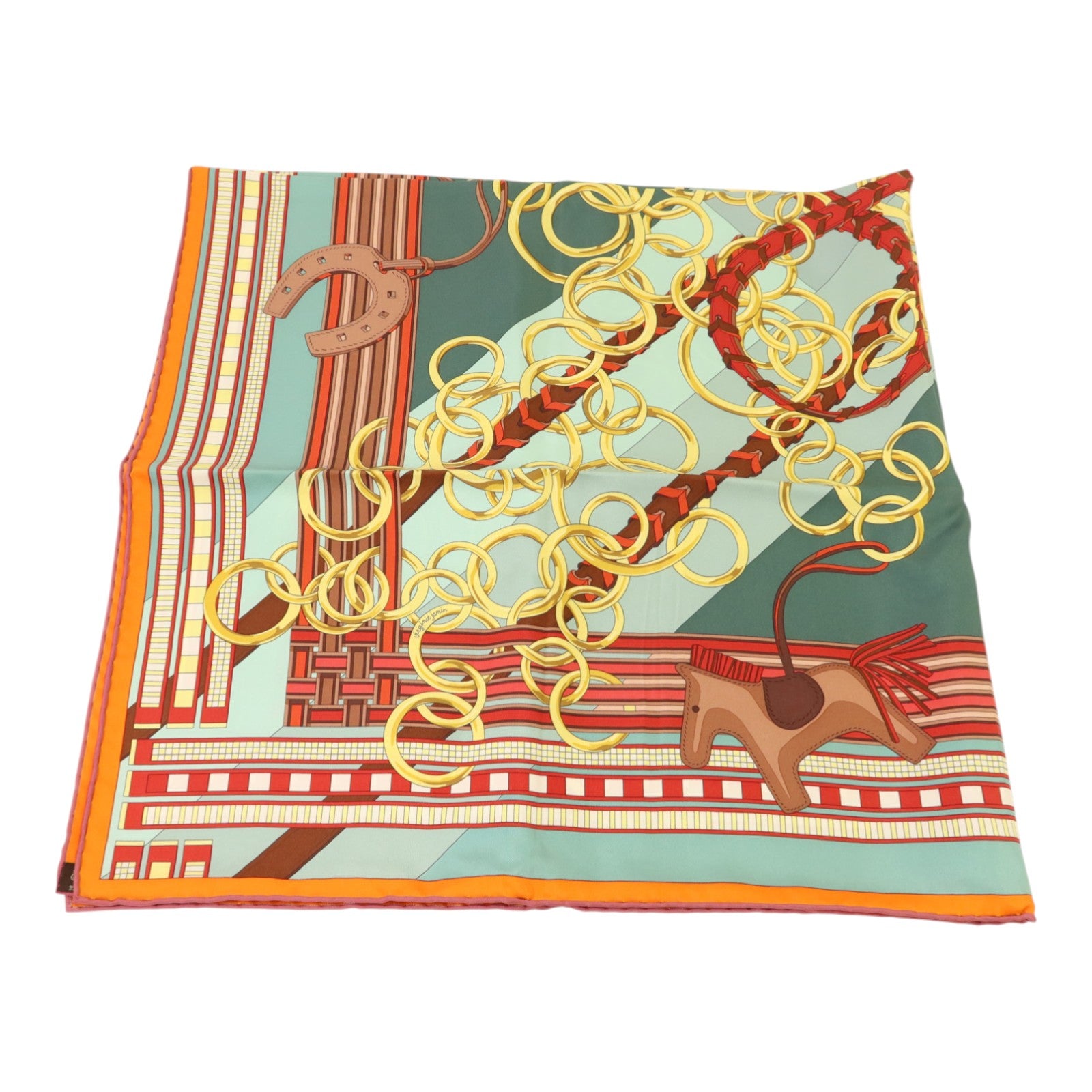 HERMES 絲質Scarf 90x90絲巾