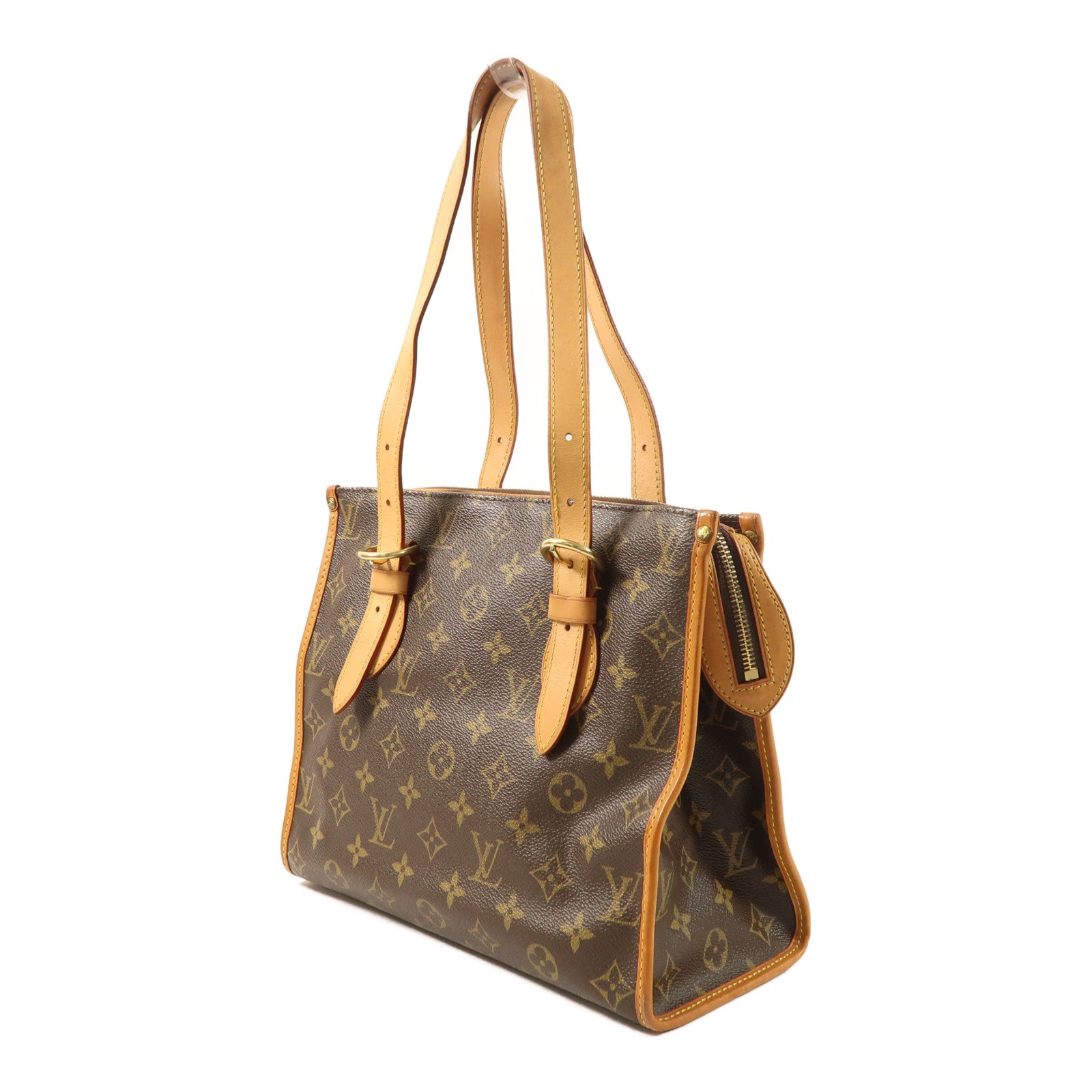 LOUIS VUITTON Monogram Popincourt Haut金扣肩背袋