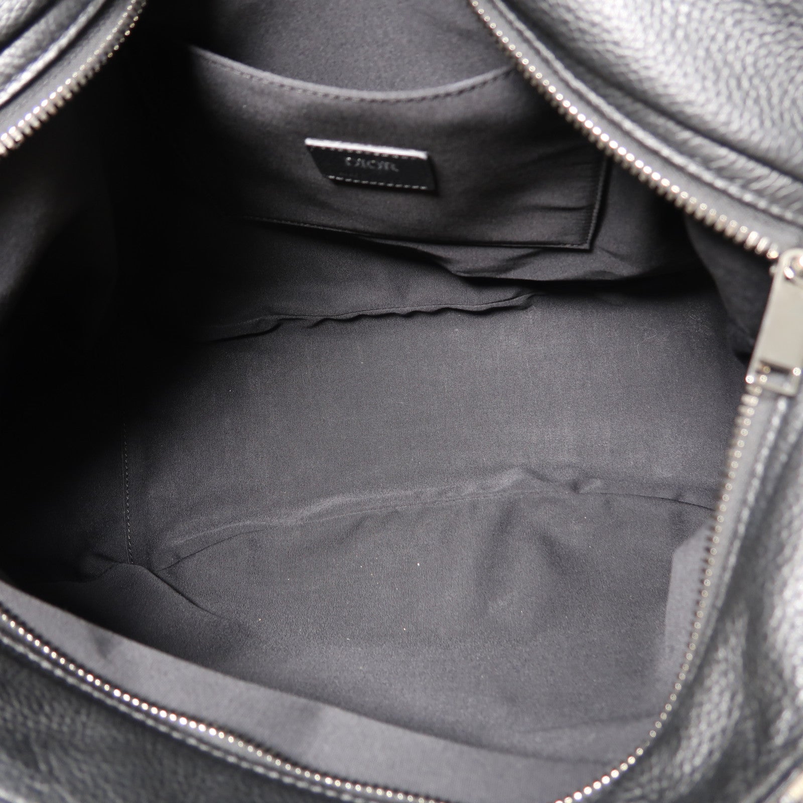 Dior 帆布Saddle Shoulder Bag銀扣肩背袋藍色
