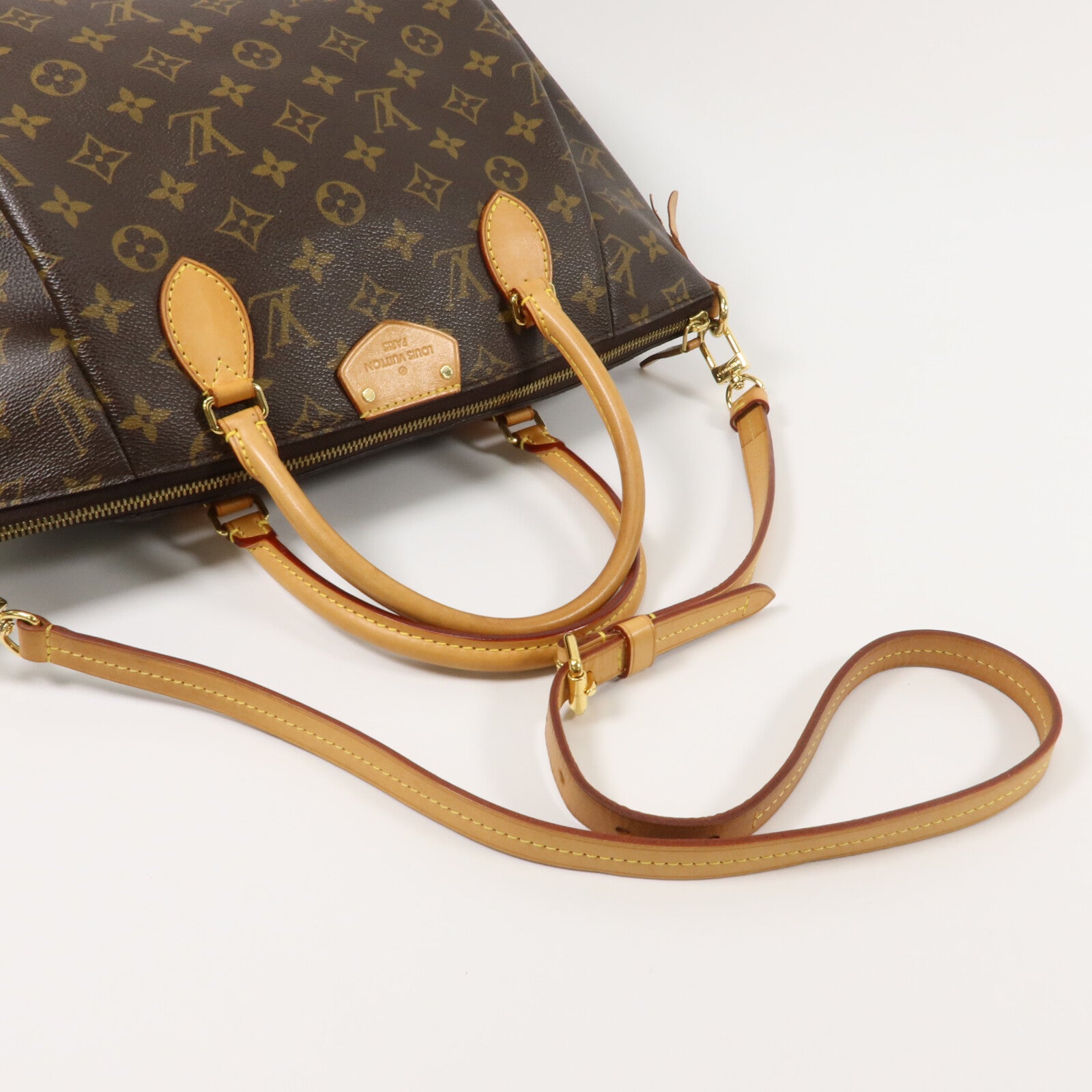 LOUIS VUITTON Monogram Turenne MM手挽肩背兩用袋