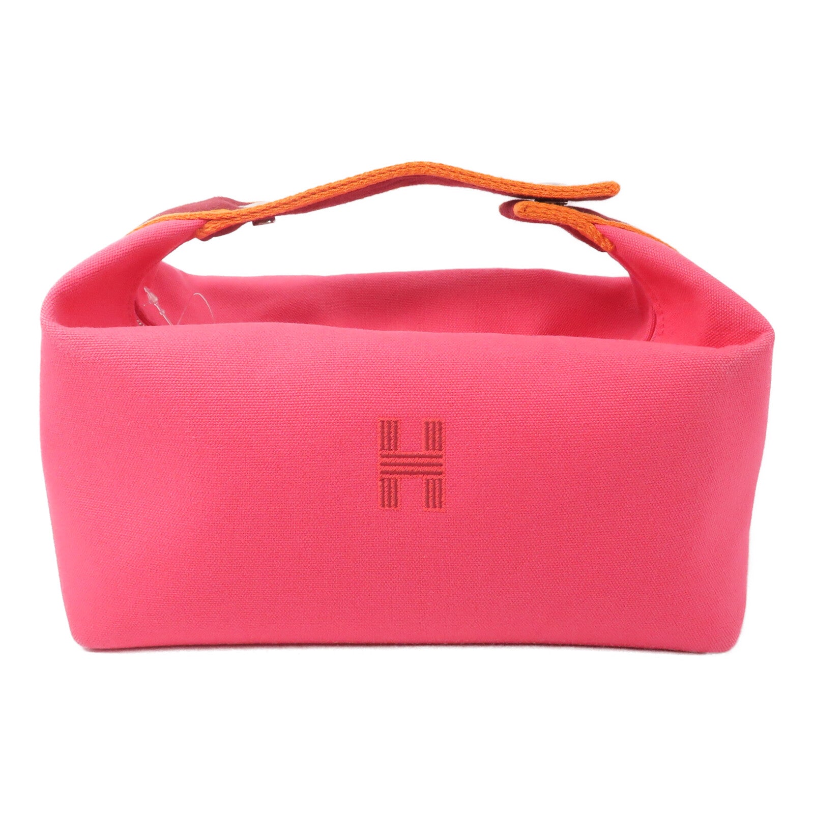 HERMES 帆布Bride A Brac GM手挽袋Hibiscus