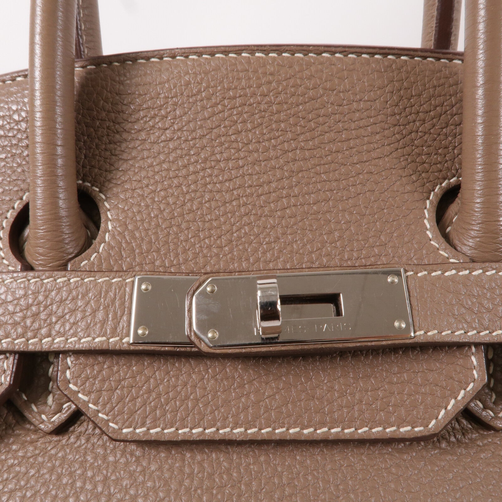 HERMES Togo皮革Birkin 35手挽袋Etoupe