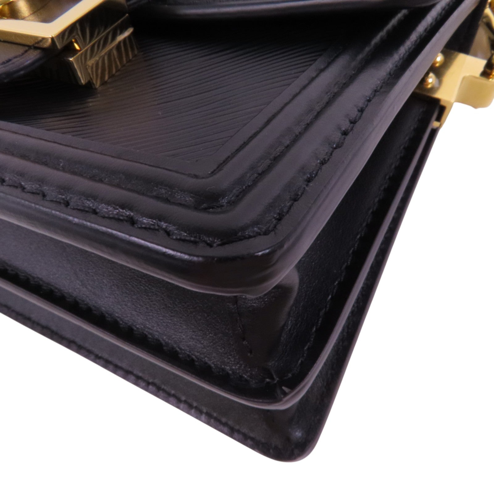 LOUIS VUITTON Epi Leather Mini Danphine金扣手挽肩背兩用袋