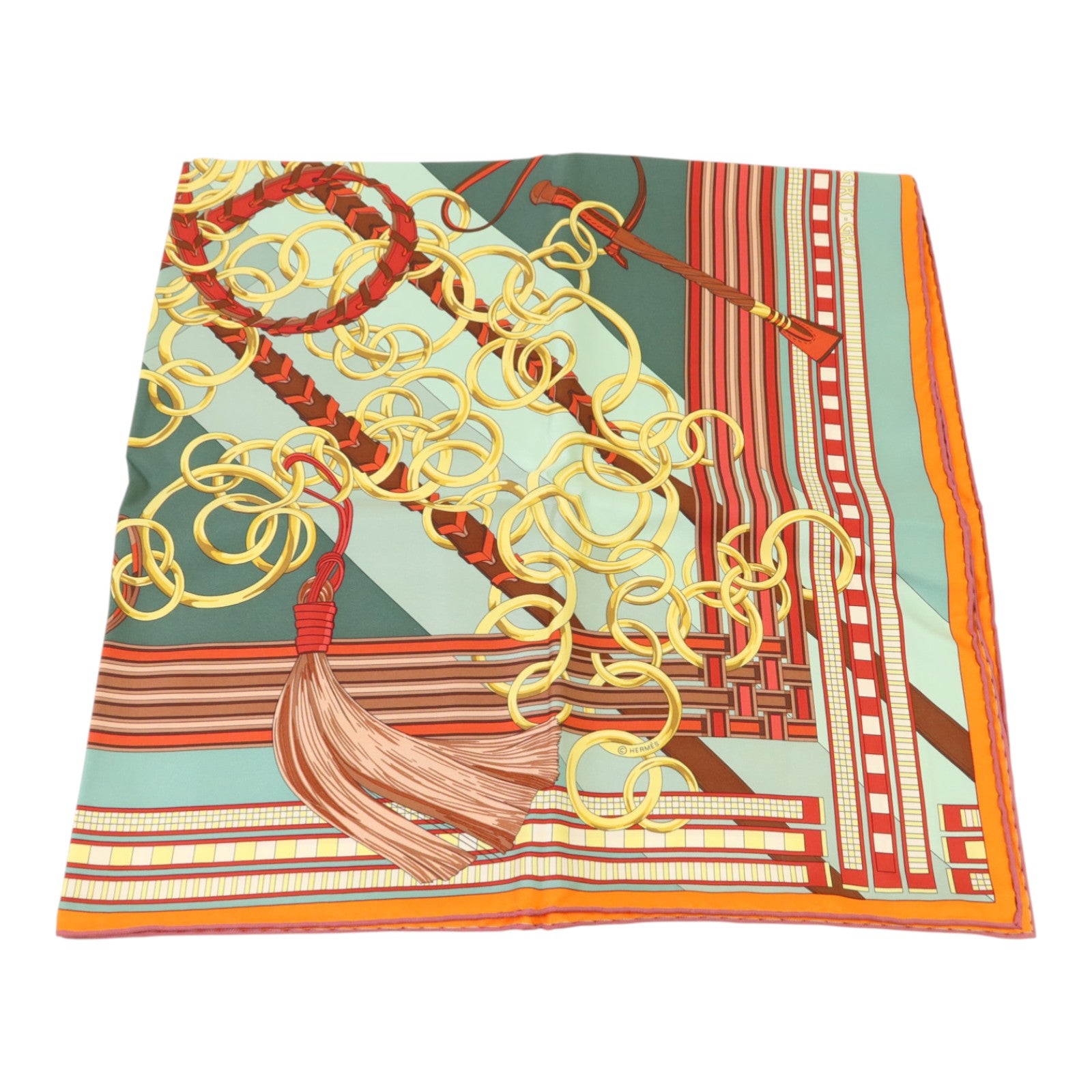 HERMES 絲質Scarf 90x90絲巾