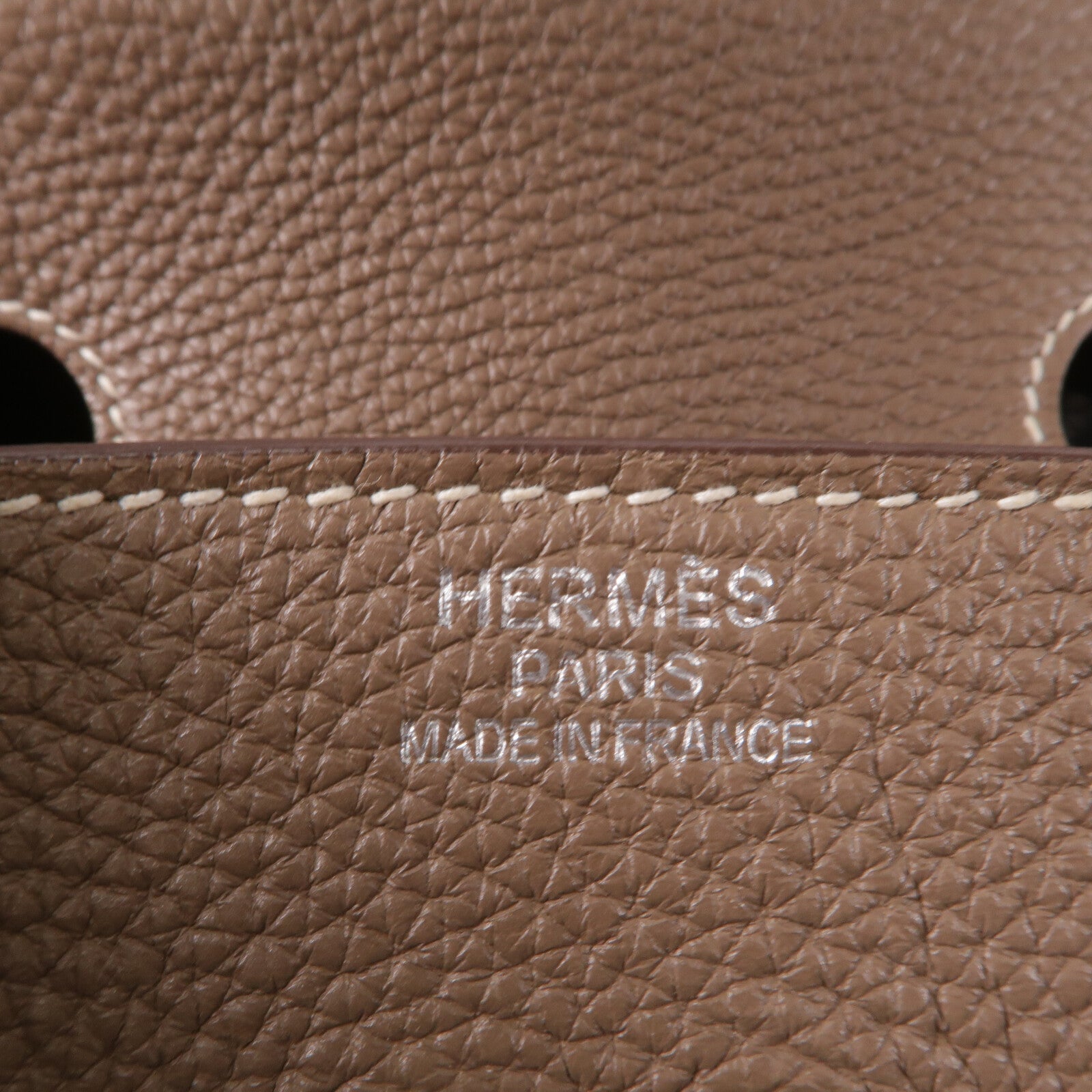 HERMES Togo皮革Birkin 35手挽袋Etoupe