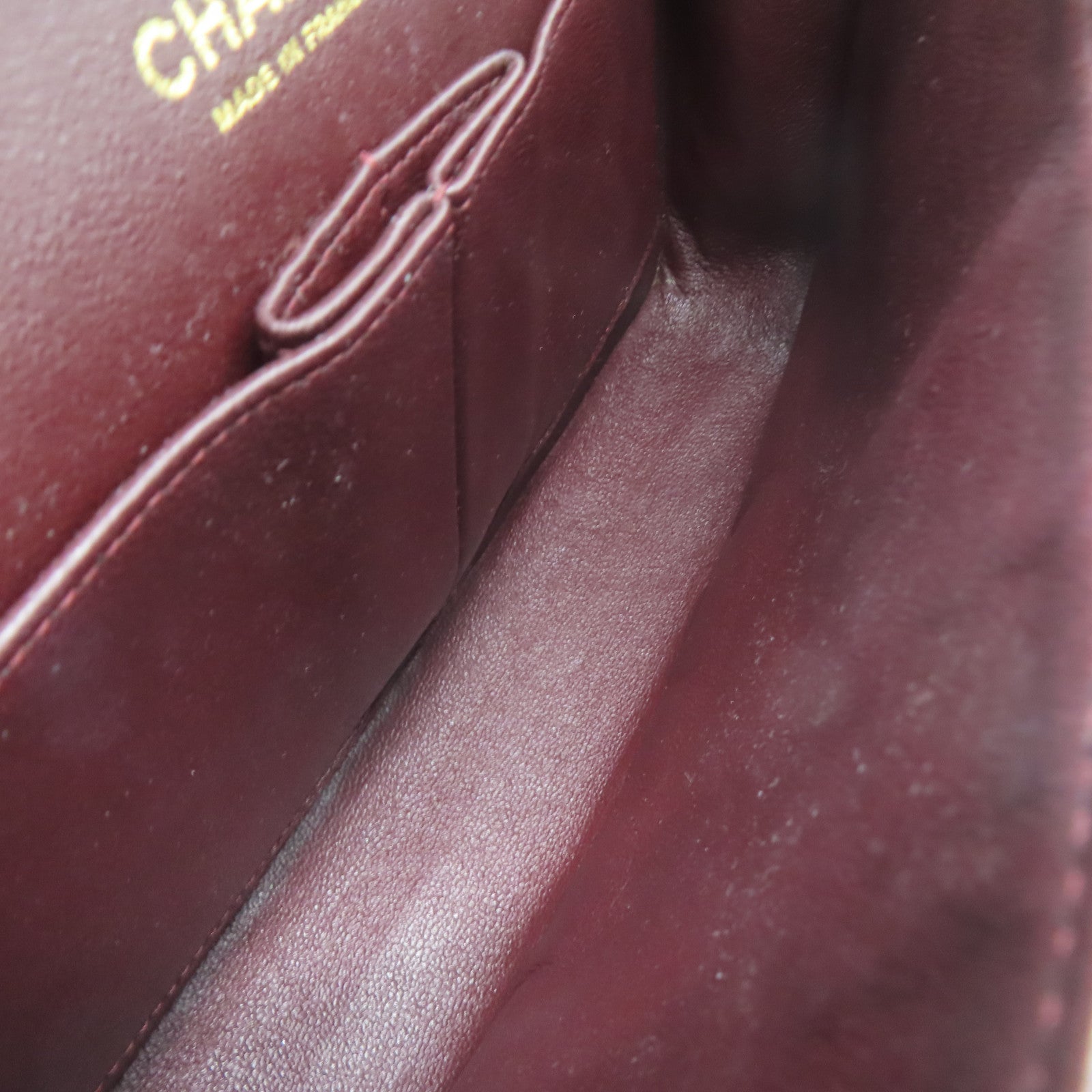 CHANEL 【激減優惠】菱格羊皮皮革Classic 25金扣鏈帶肩背袋黑色