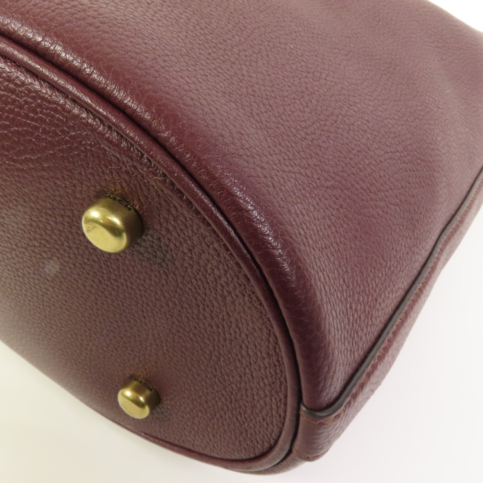 COACH 牛皮皮革Willow Bucket金扣手挽肩背兩用袋