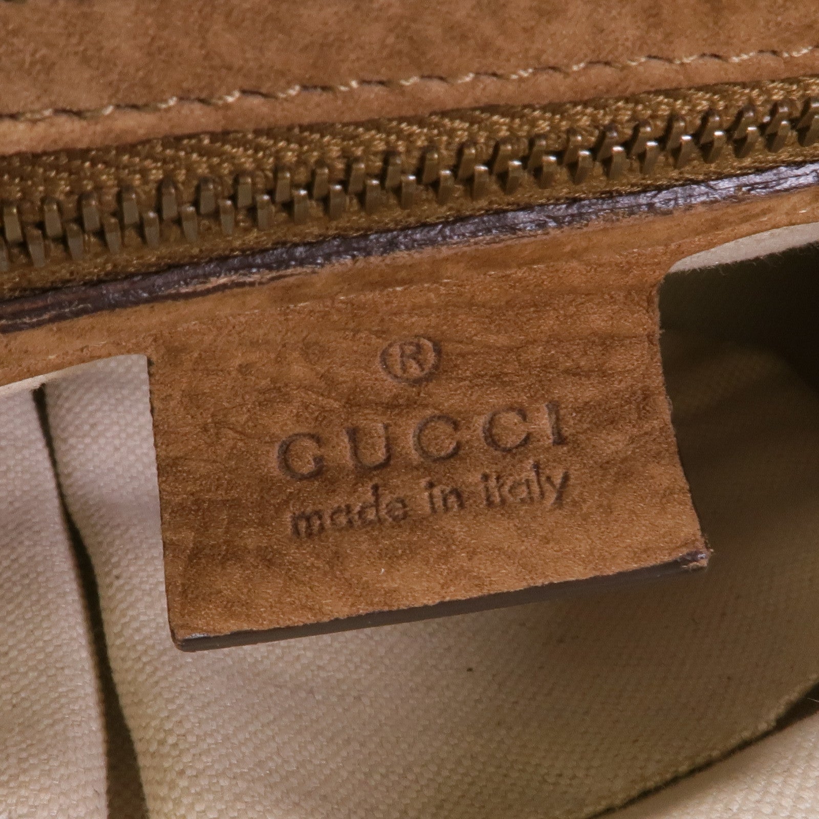 GUCCI 帆布Hand Bag金扣手挽袋