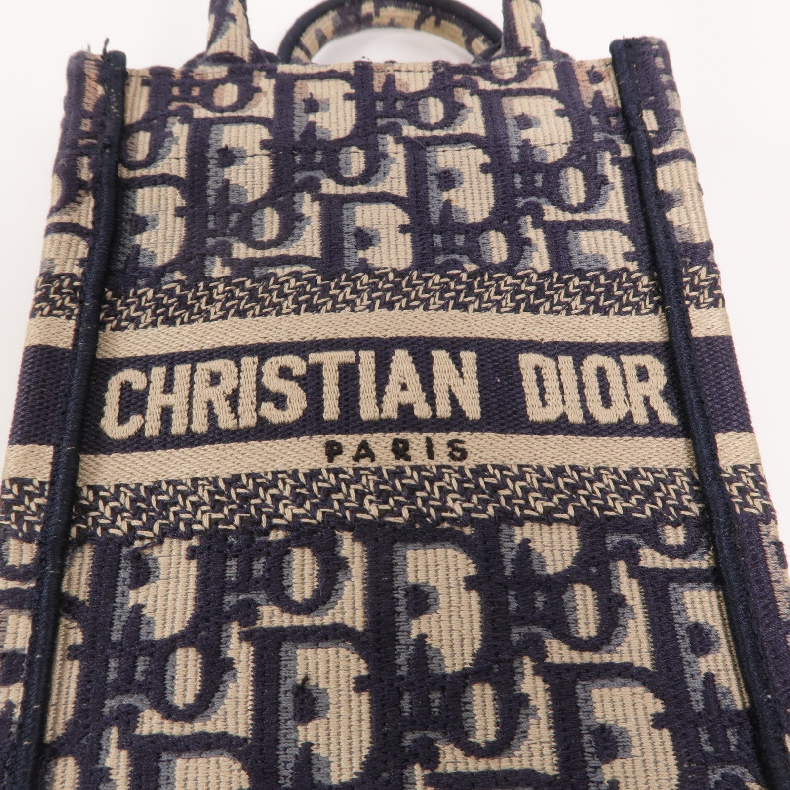 Dior 【激減優惠】帆布Book Tote Vertical Mini手挽肩背兩用袋