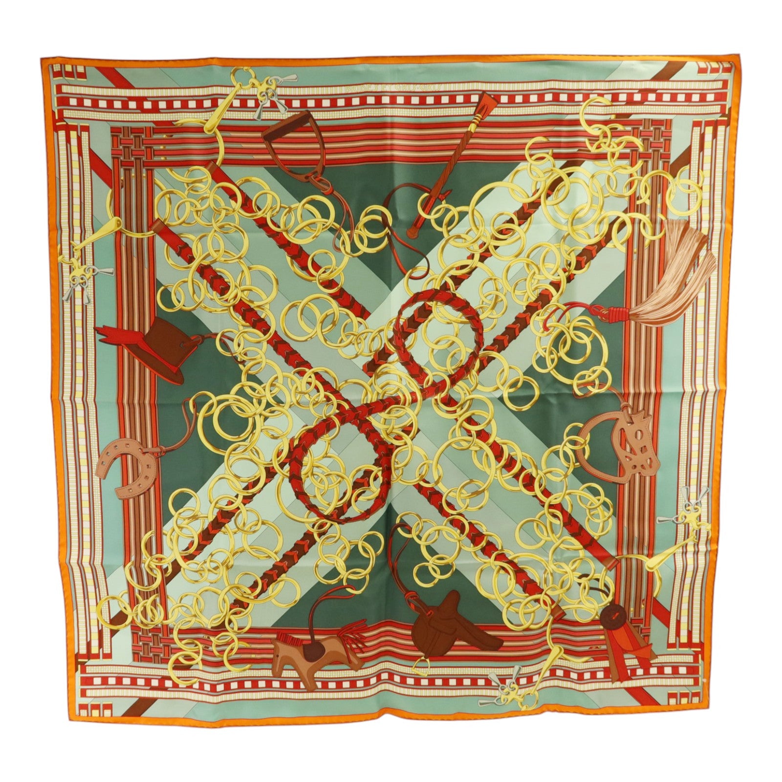 HERMES 絲質Scarf 90x90絲巾