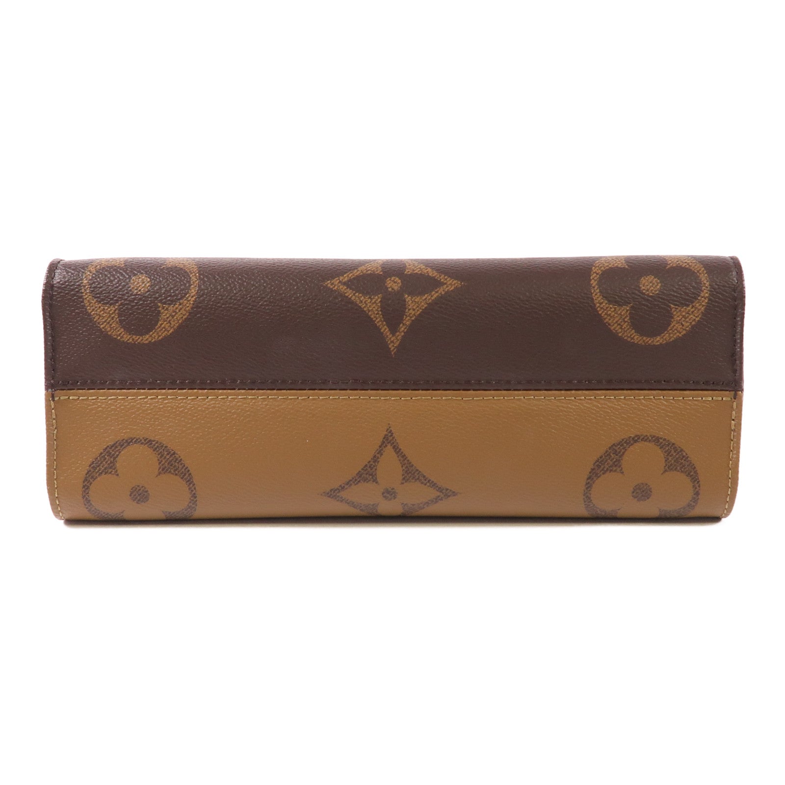 LOUIS VUITTON Monogram Giant Reverse On The Go East West金扣手挽肩背兩用袋