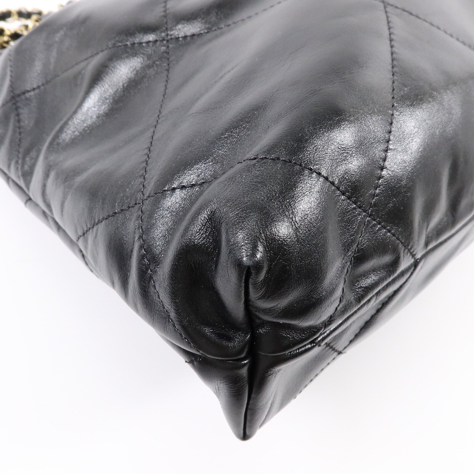 CHANEL 牛皮皮革Chanel 22 Small鏈帶肩背袋