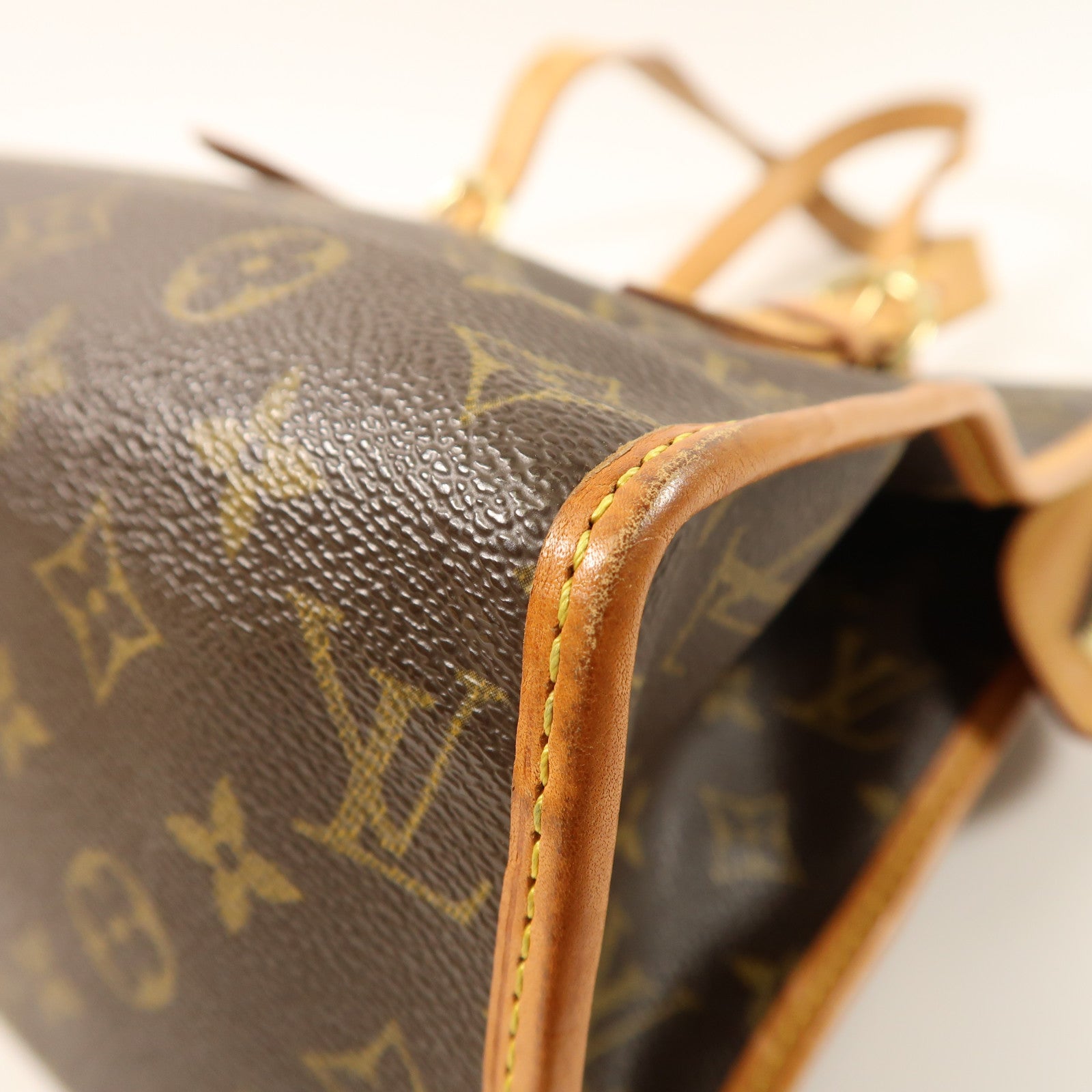 LOUIS VUITTON Monogram Popincourt Haut金扣肩背袋