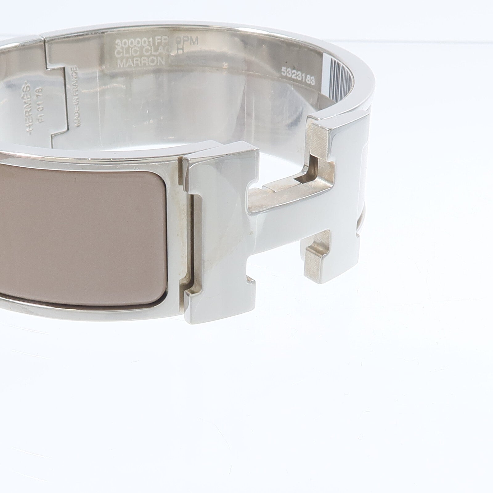 HERMES 金屬/琺瑯Clic Clac H Bracelet手鐲