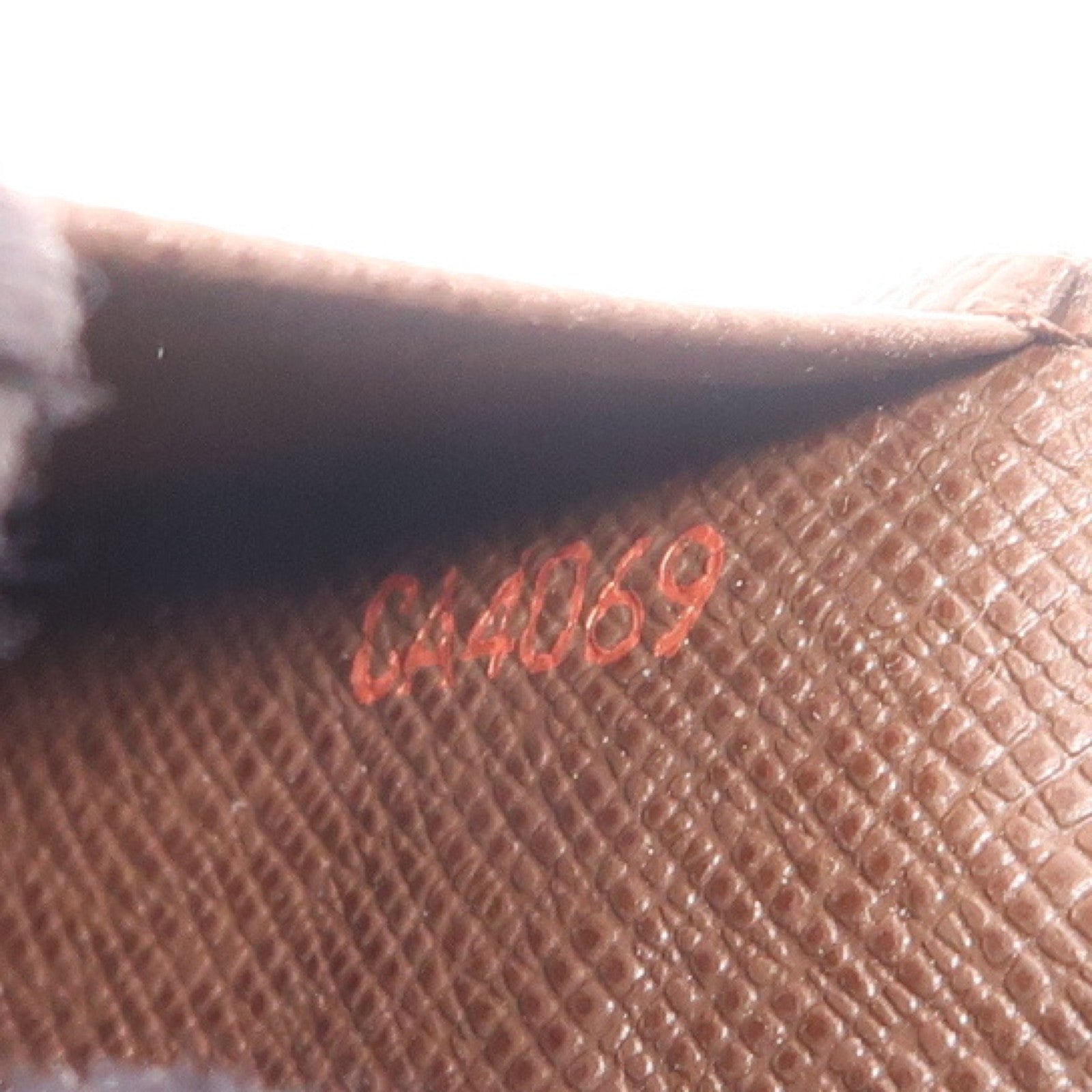LOUIS VUITTON Damier Card Case卡片套Monogram棕色