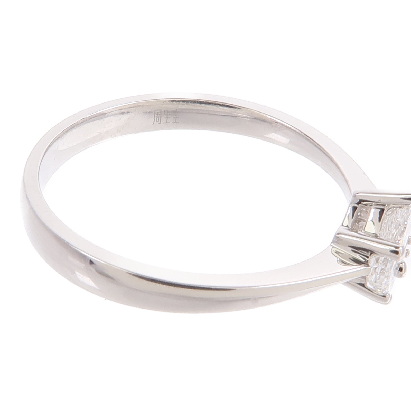 JEWELRY 18K白金Diamond Ring鑽石戒指