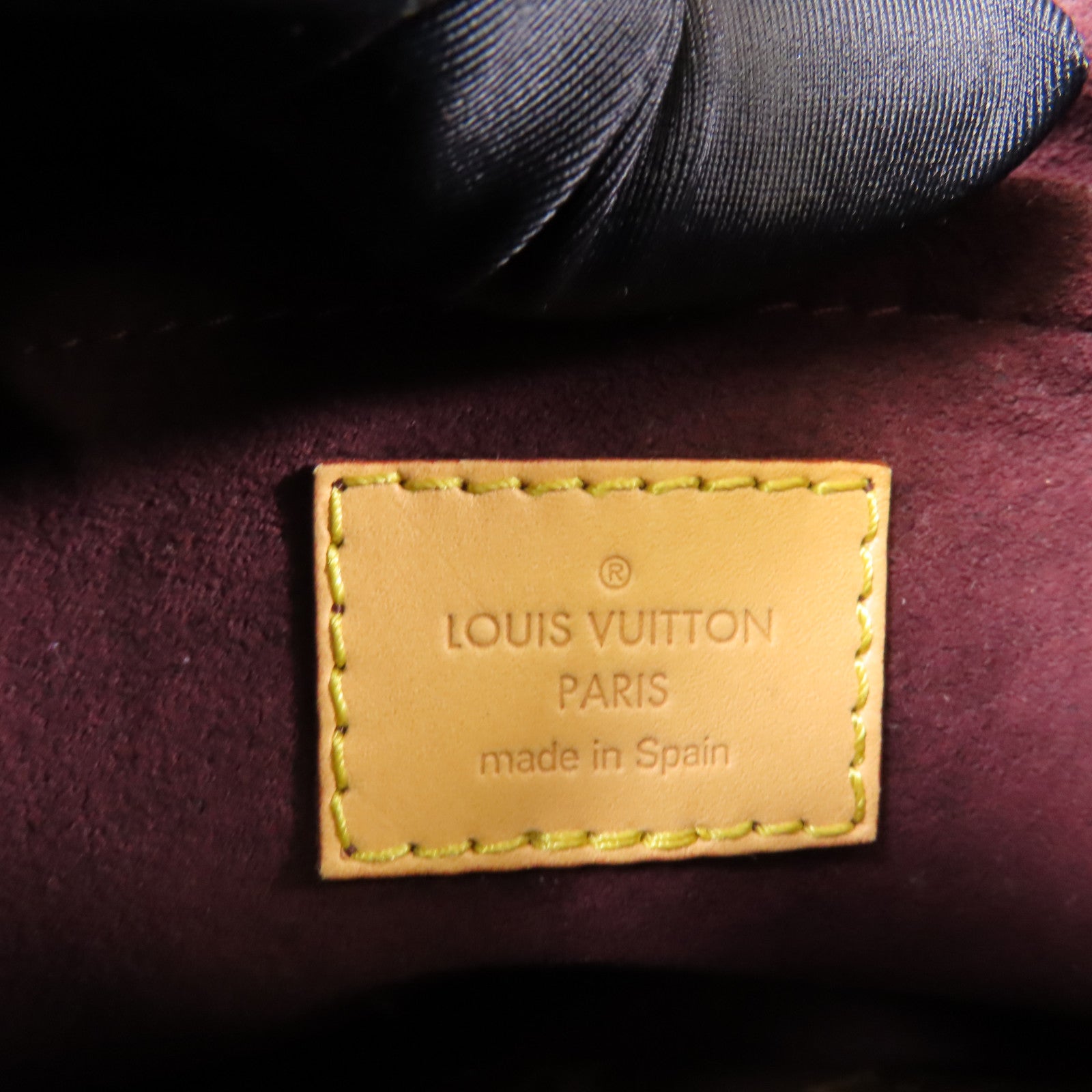 LOUIS VUITTON Monogram Montaigne MM金扣手挽肩背兩用袋