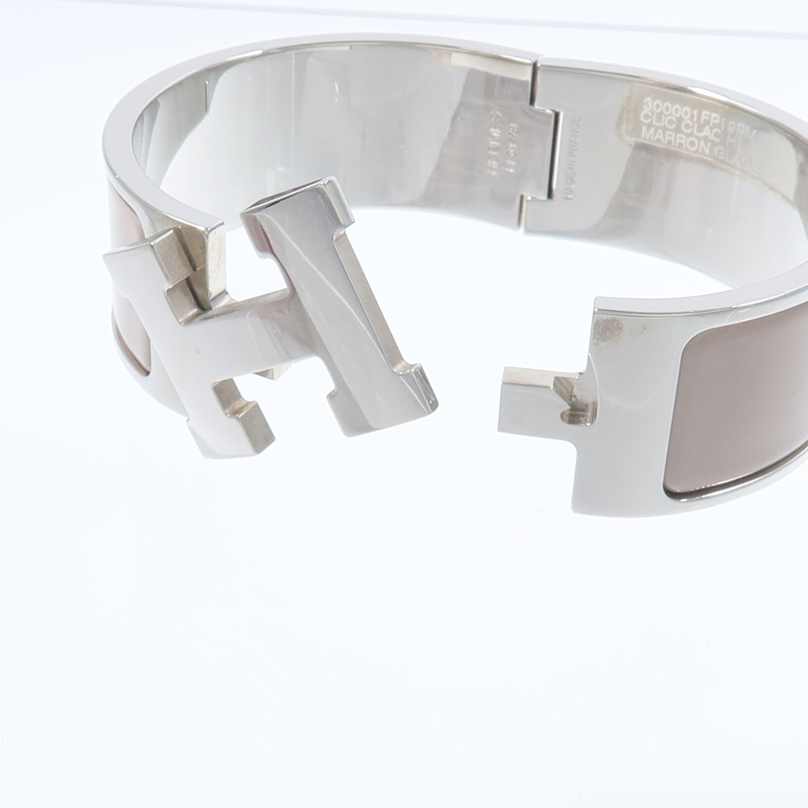 HERMES 金屬/琺瑯Clic Clac H Bracelet手鐲