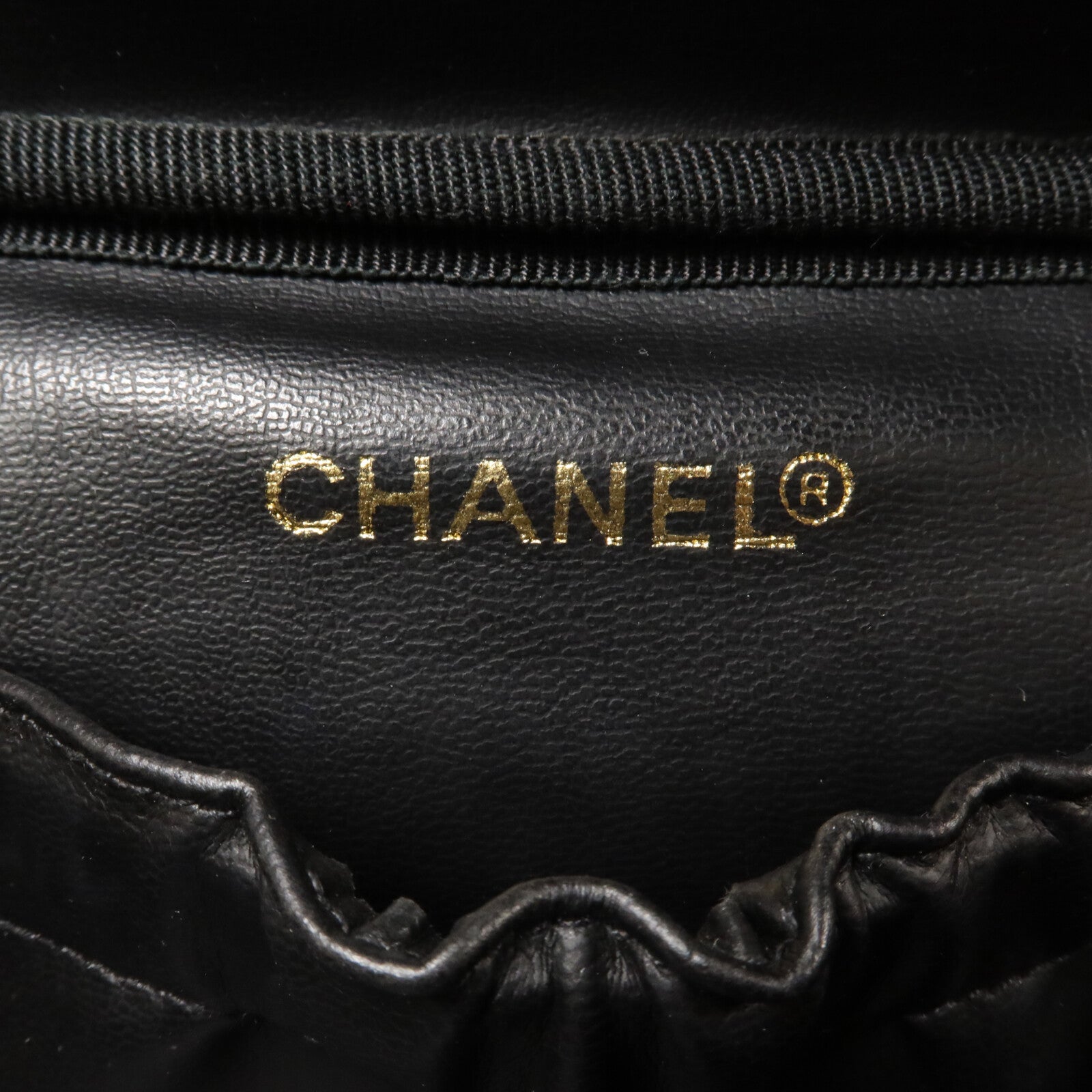 CHANEL 羊皮皮革Vintage Pouch手拿包