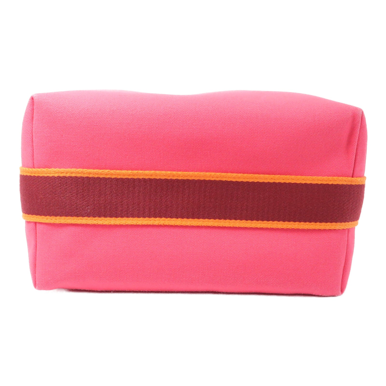 HERMES 帆布Bride A Brac GM手挽袋Hibiscus