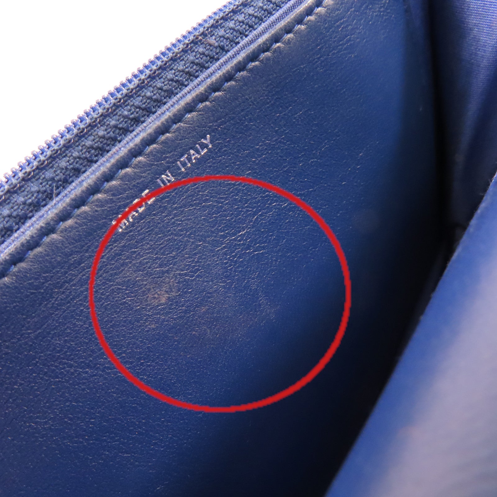 CHANEL 【激減優惠】菱格羊皮皮革WOC Wallet On Chain Shoulder Bag銀扣鏈帶肩背袋藍色