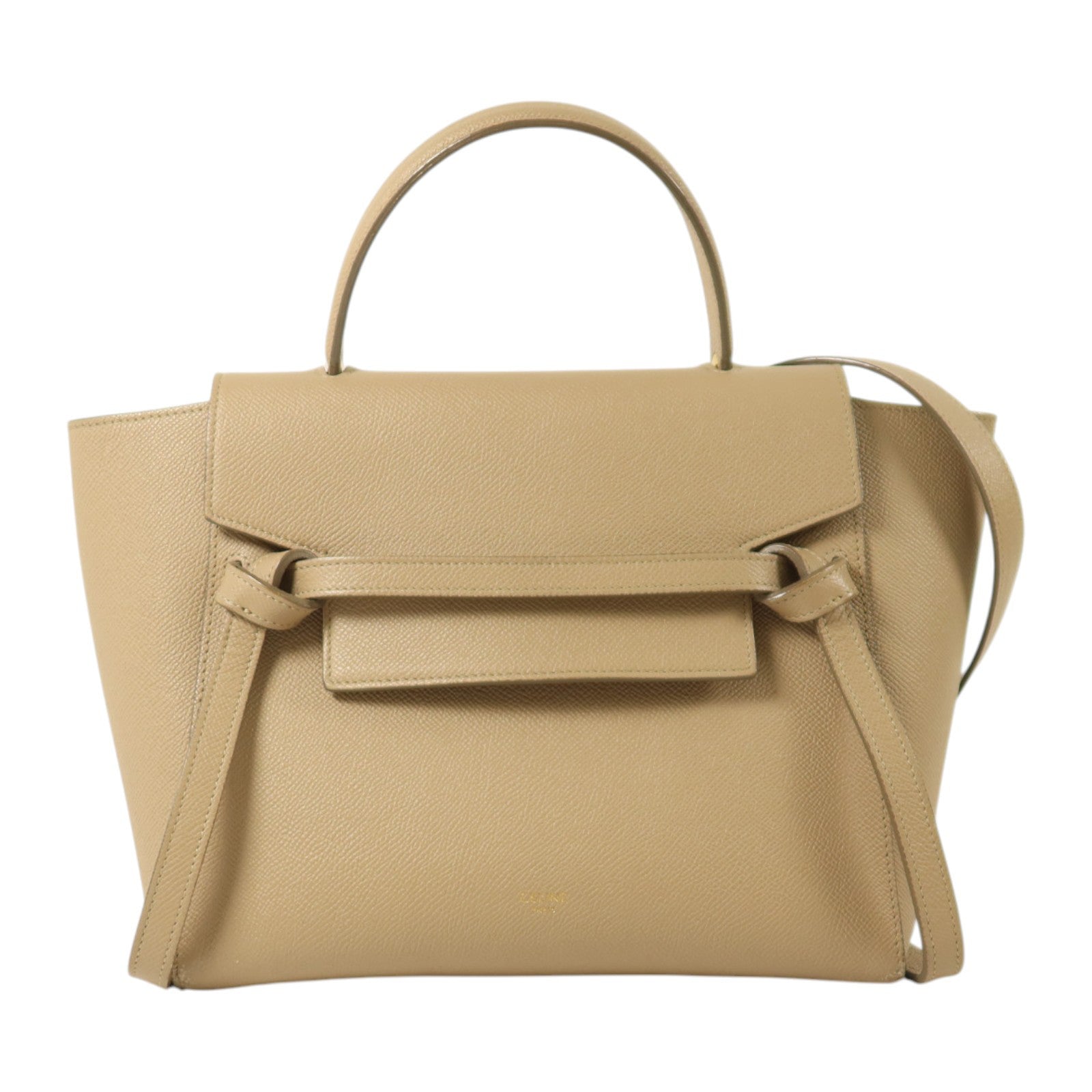 CELINE 牛皮皮革Belt Bag金扣手挽肩背兩用袋