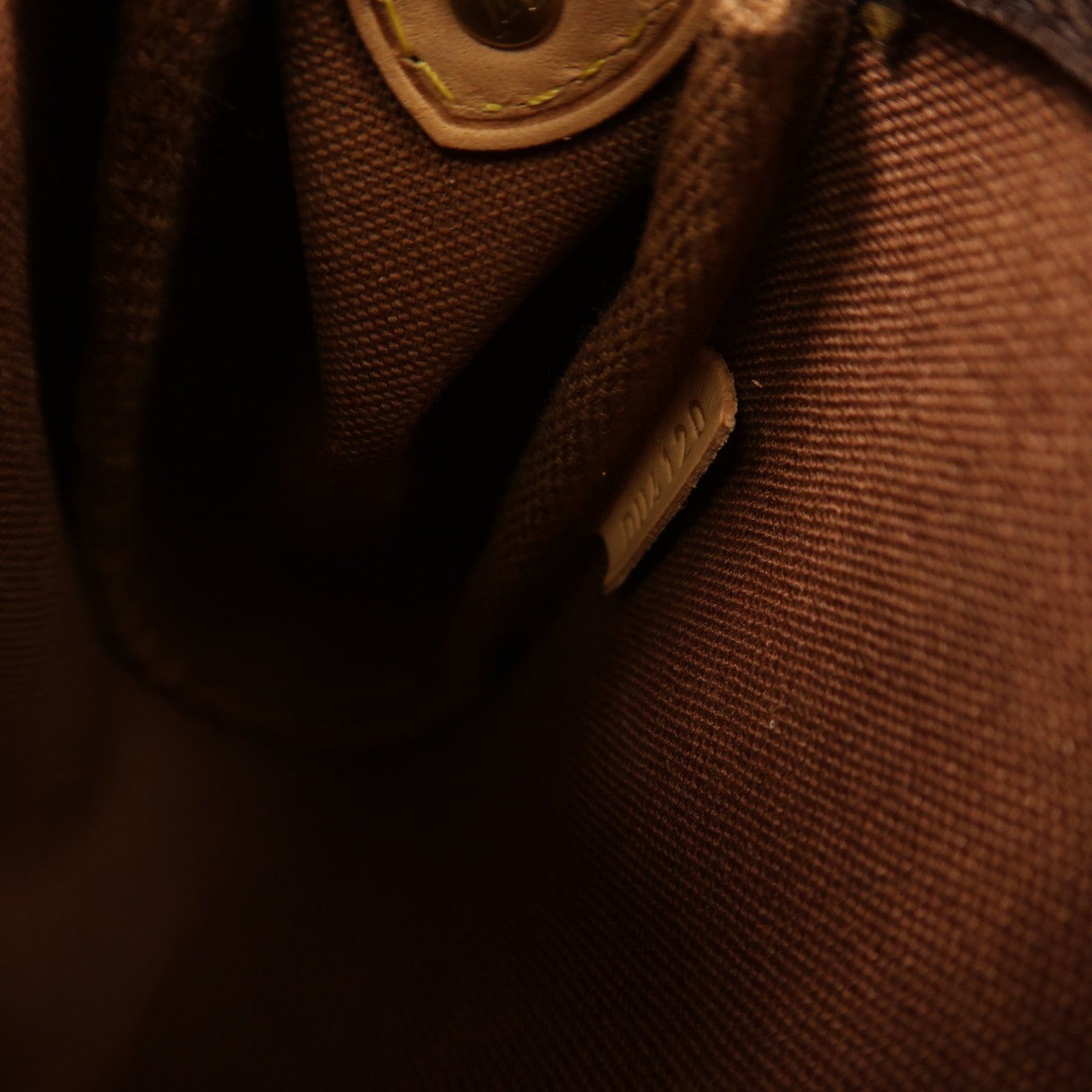LOUIS VUITTON Monogram Eva金扣手挽肩背兩用袋棕色