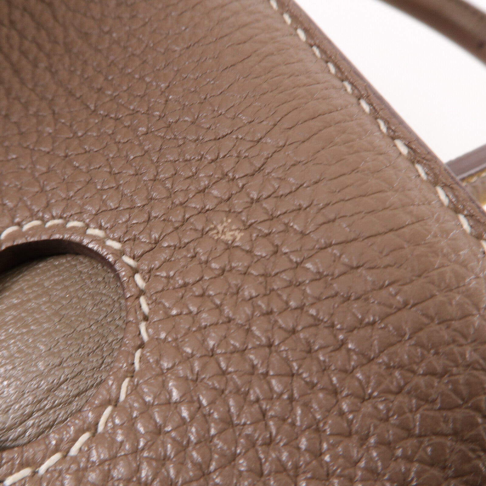 HERMES Togo皮革Birkin 35手挽袋Etoupe