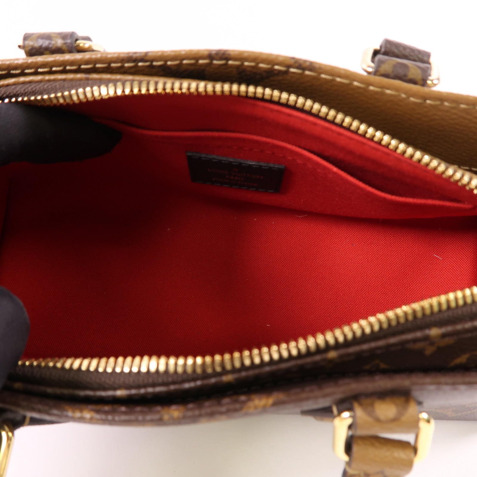 LOUIS VUITTON Monogram Giant Reverse On The Go East West金扣手挽肩背兩用袋