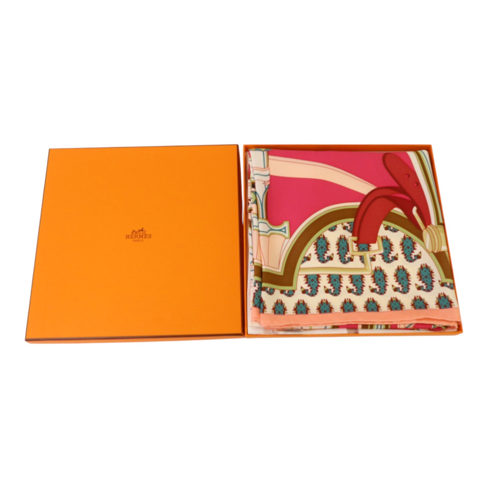HERMES 絲質Scarf 90x90絲巾