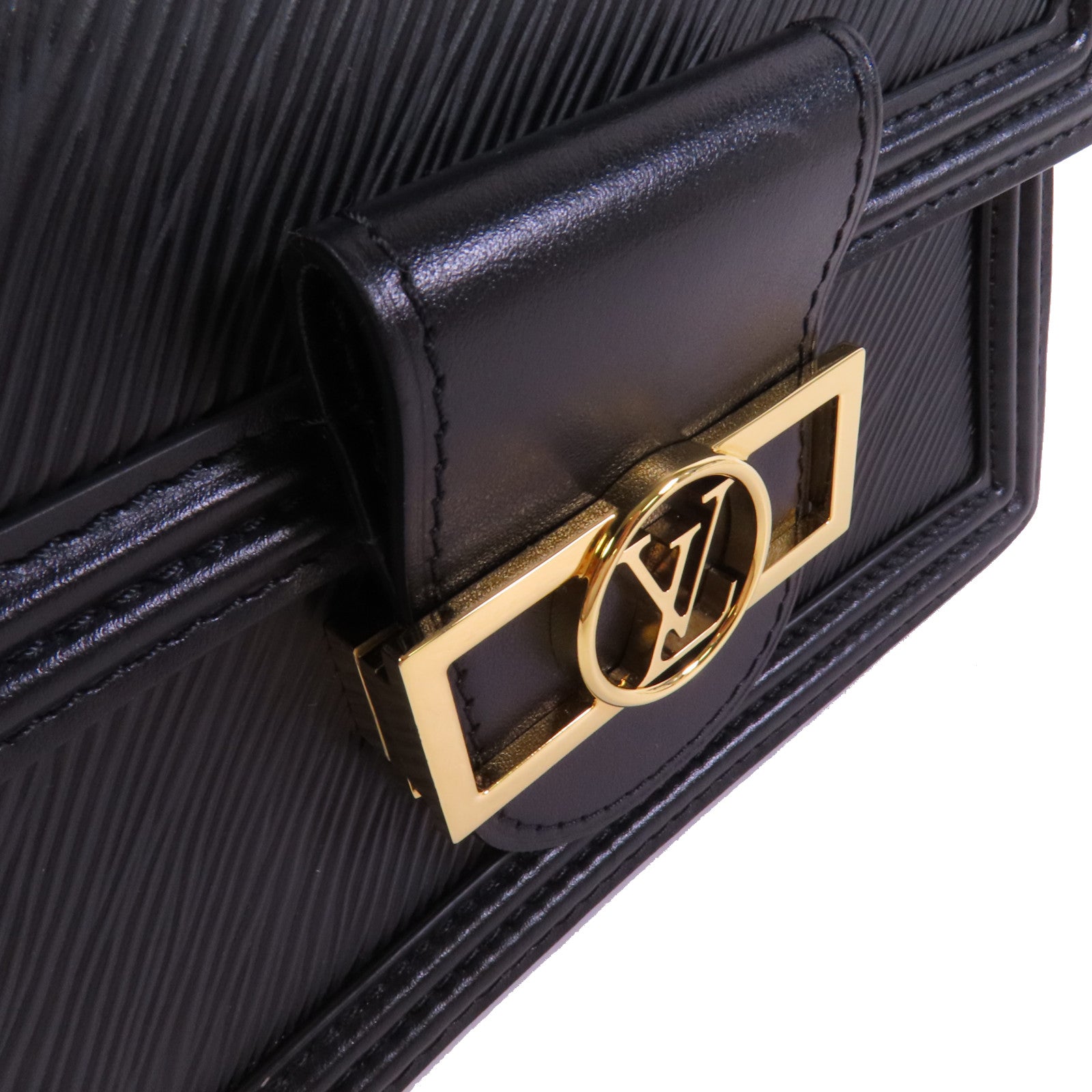 LOUIS VUITTON Epi Leather Mini Danphine金扣手挽肩背兩用袋