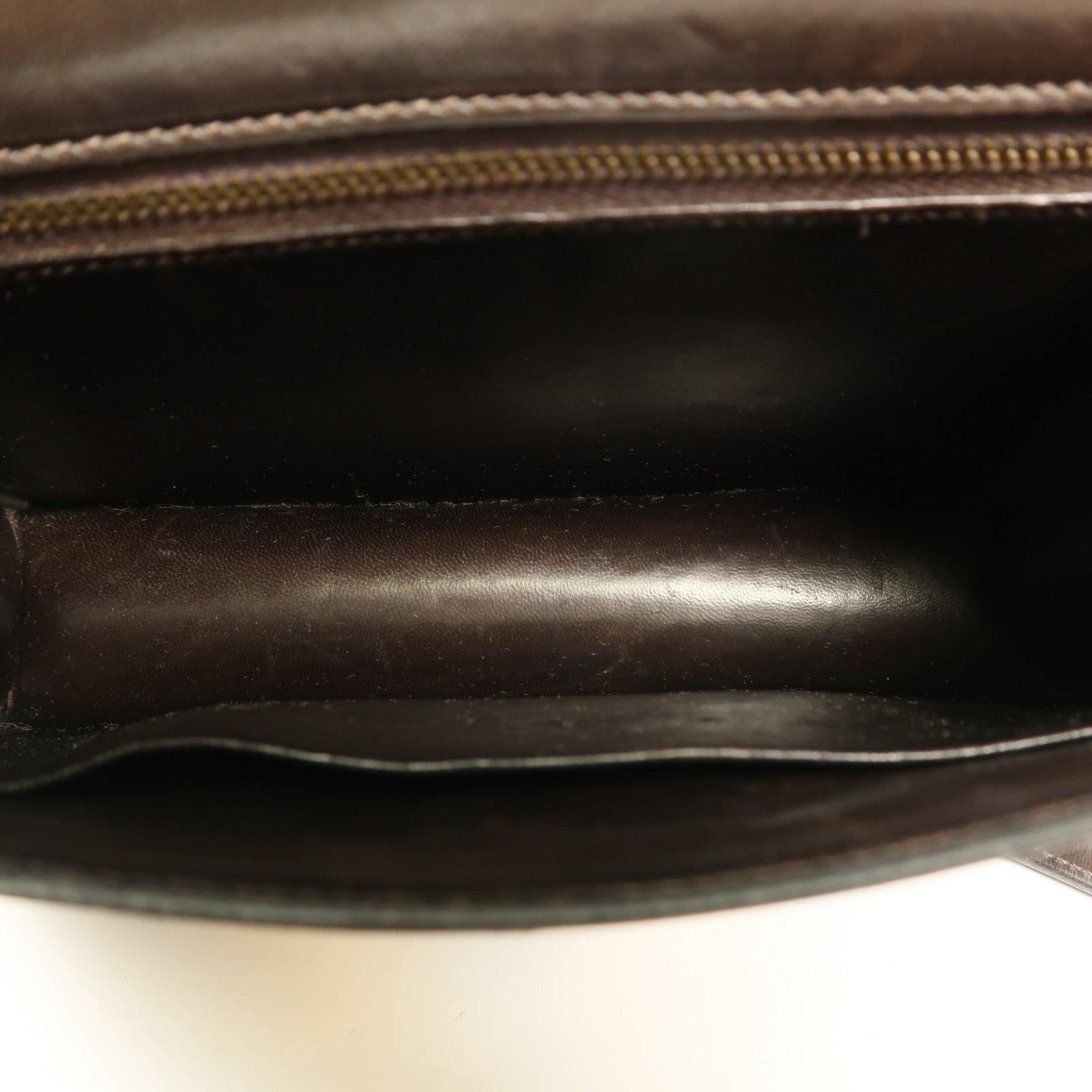 HERMES Box Calf皮革Constance 23金扣肩背袋