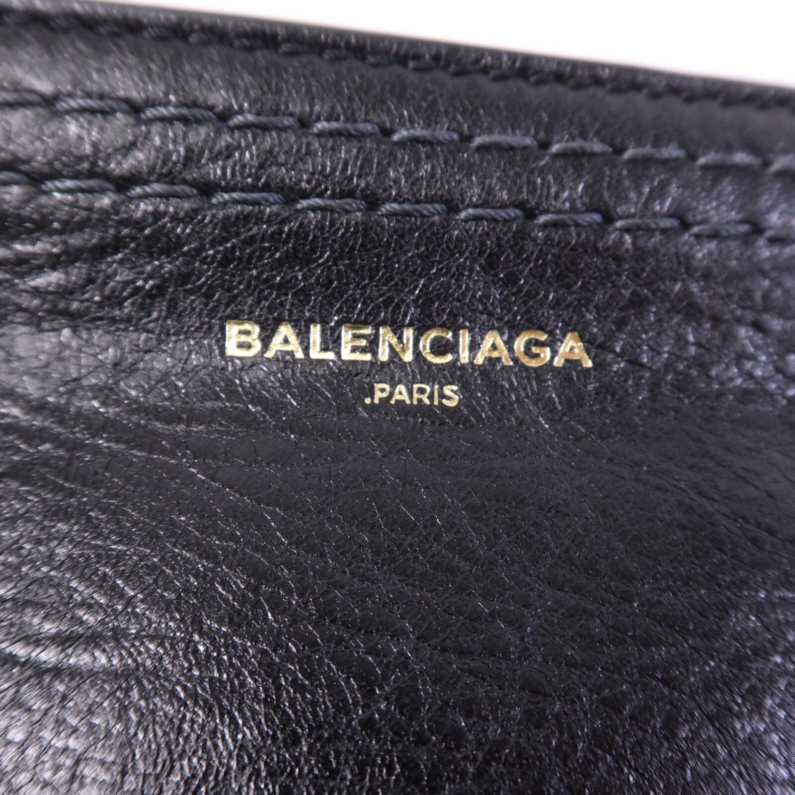 BALENCIAGA 牛皮皮革Clutch金扣手提包