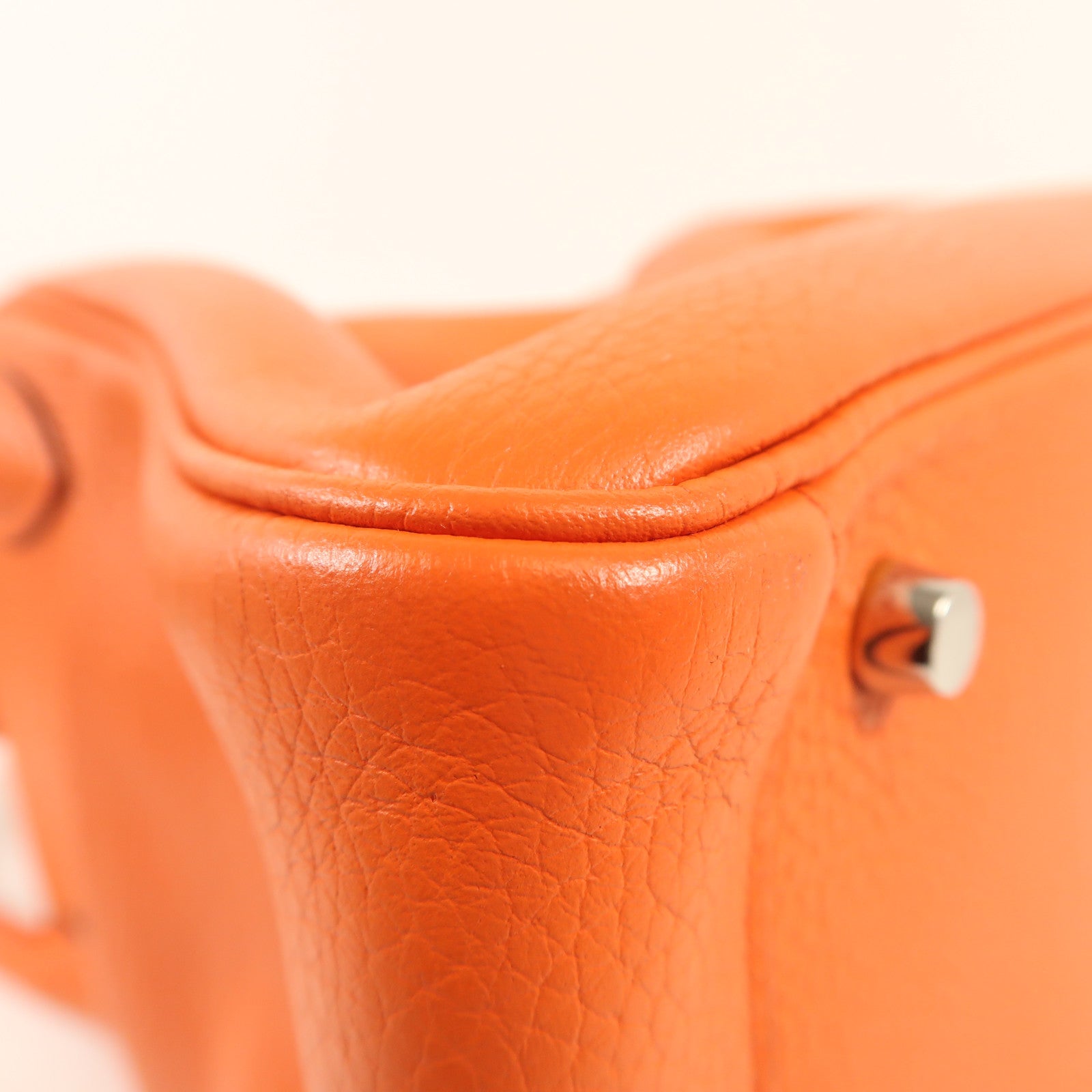 HERMES Clemence皮革Lindy 30銀扣手挽肩背兩用袋