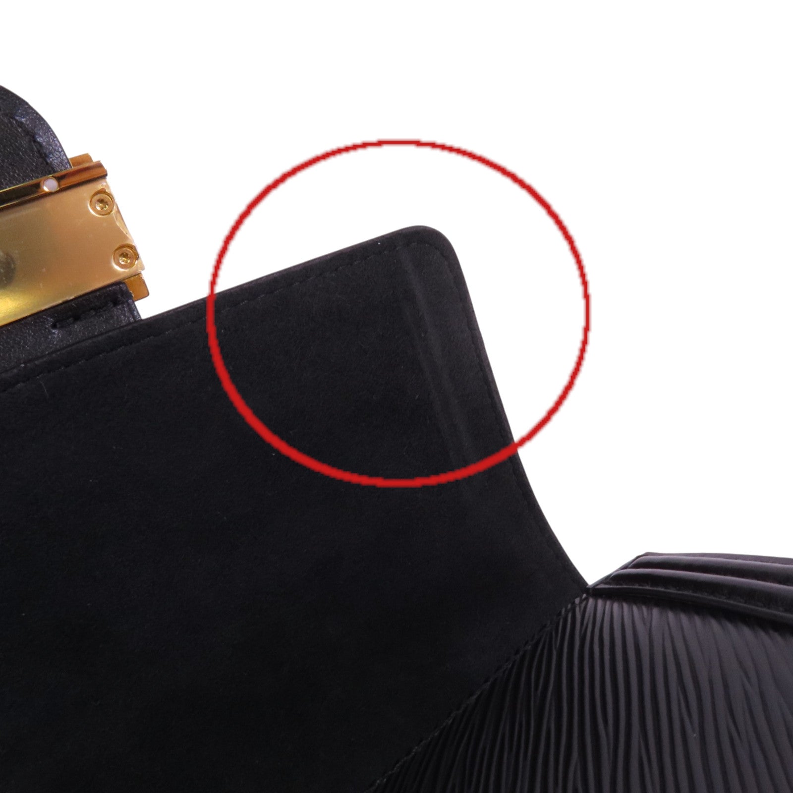 LOUIS VUITTON Epi Leather Mini Danphine金扣手挽肩背兩用袋