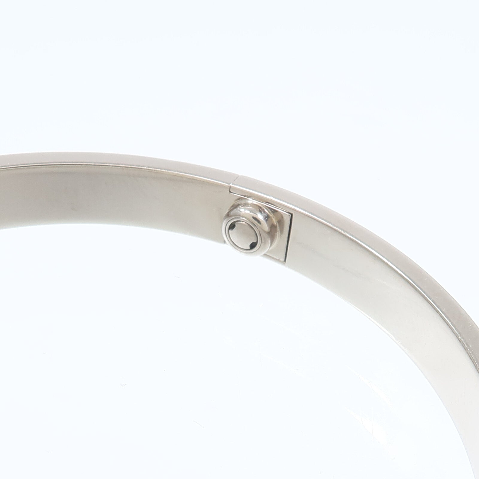 CARTIER 18K白金Love Bangle手鐲