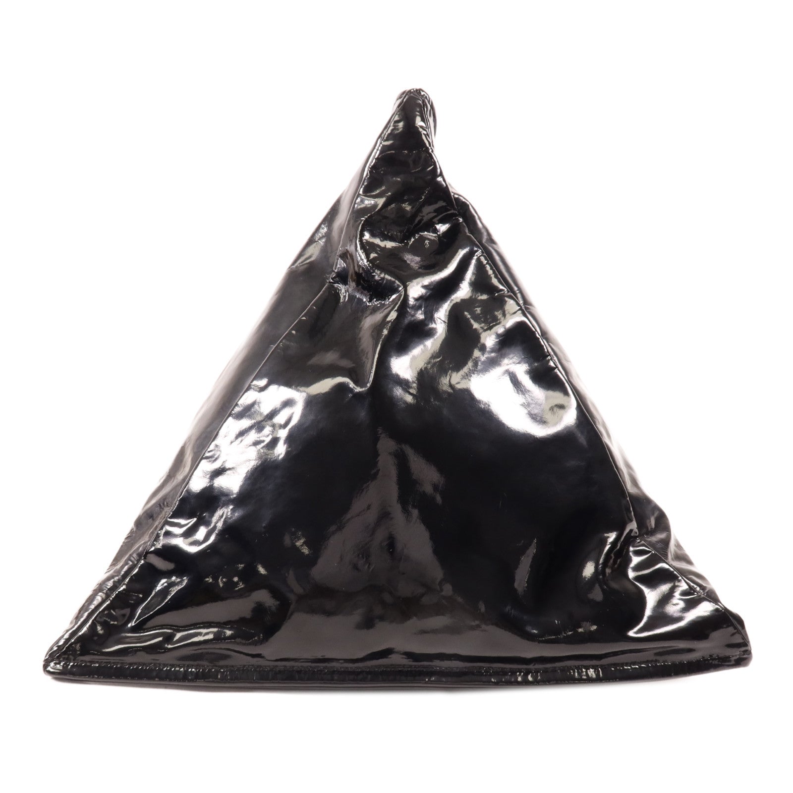 CHANEL 漆皮皮革Clutch Bag銀扣手拿包