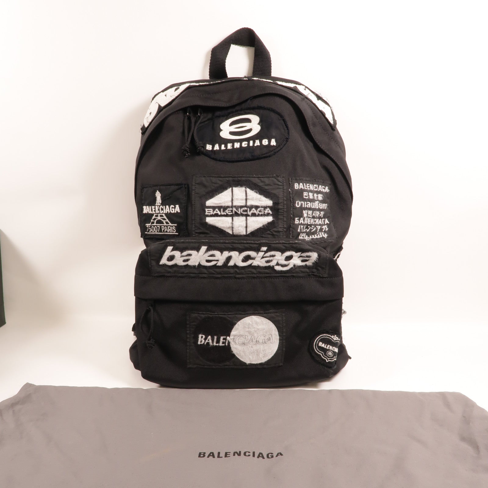 BALENCIAGA 帆布Explorer Backpack背包