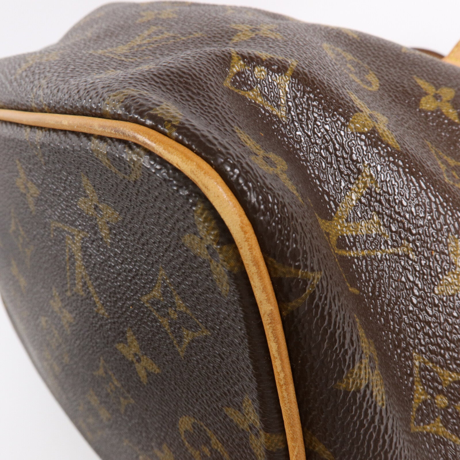 LOUIS VUITTON Monogram Palermo GM手挽肩背兩用袋棕色
