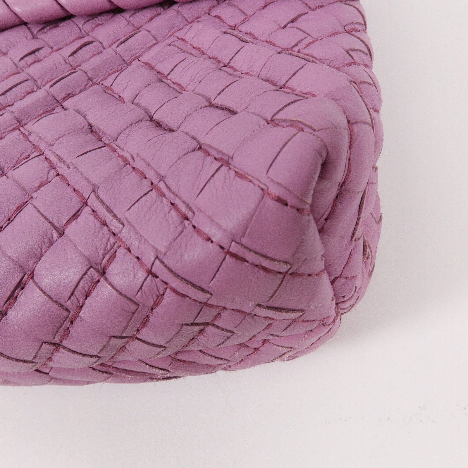 BOTTEGA VENETA 牛皮皮革Shoulder Bag鏈帶肩背袋