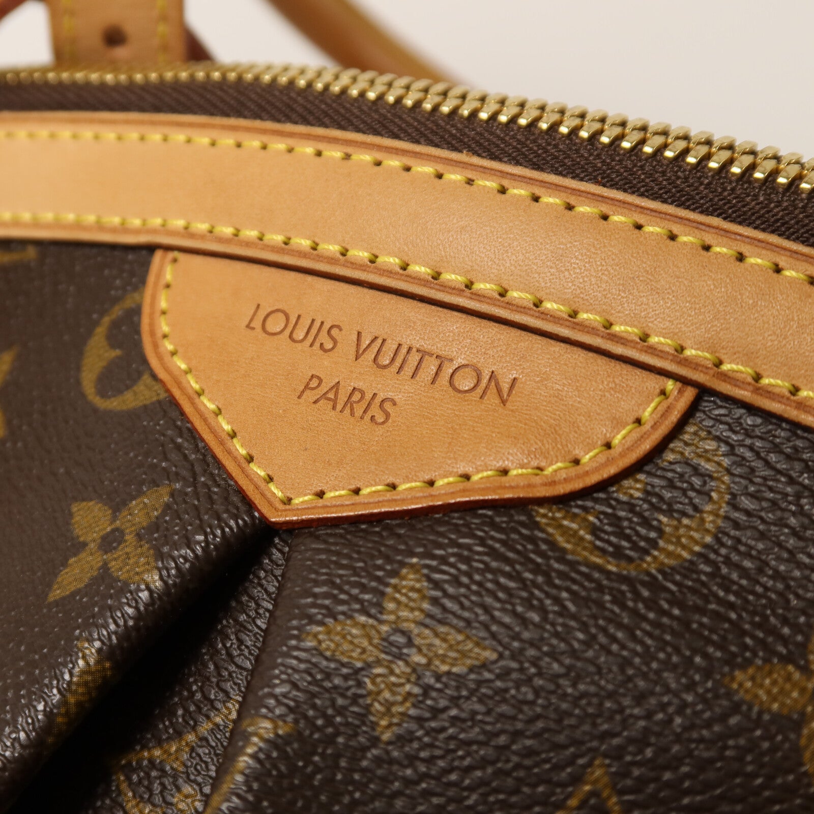 LOUIS VUITTON Monogram Tivoli GM金扣肩背袋