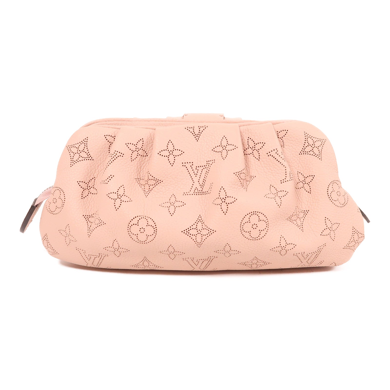LOUIS VUITTON LV SHW Scala Mini Pouch Shoulder Bag M80092 Monogram Mahina Pink