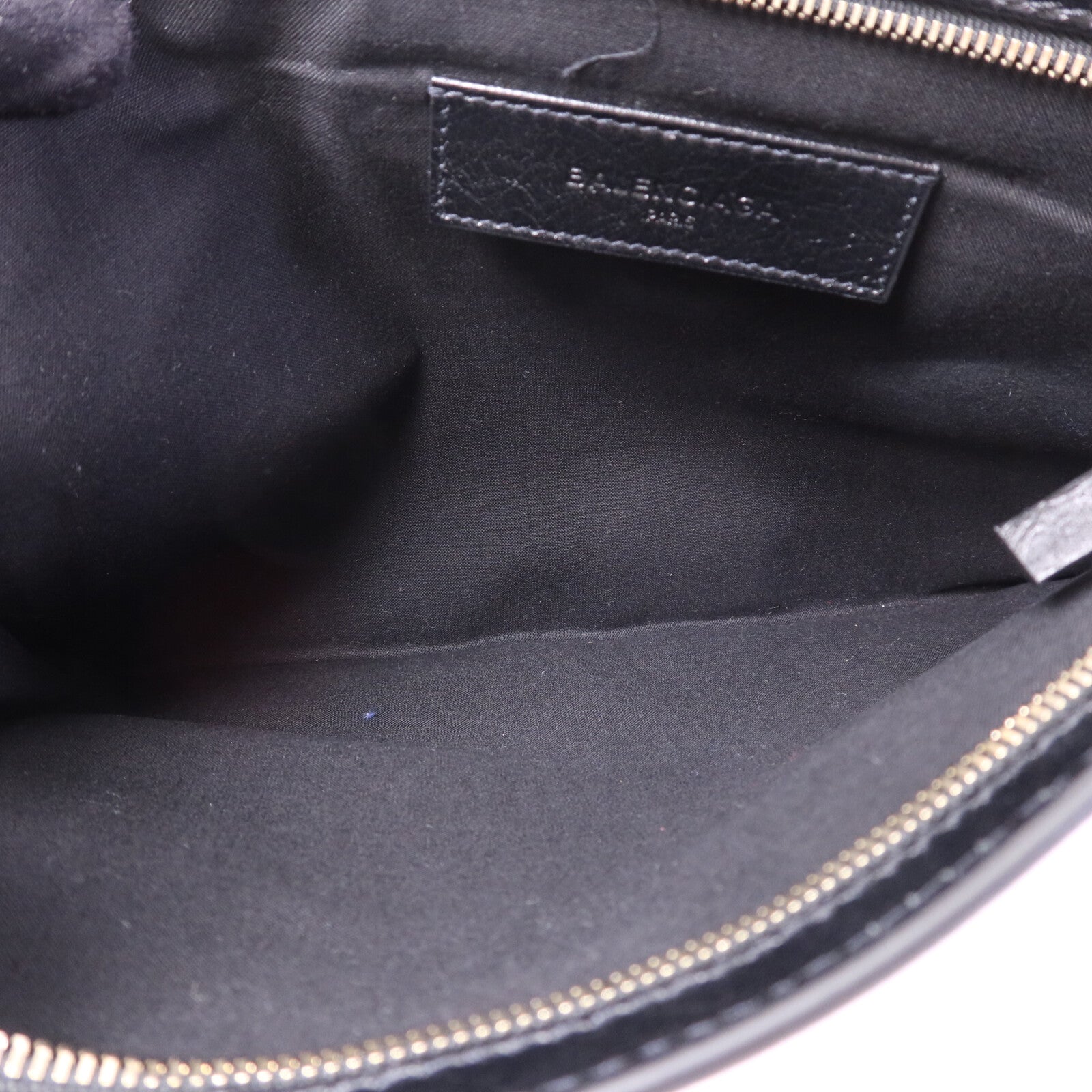BALENCIAGA 牛皮皮革Clutch金扣手提包